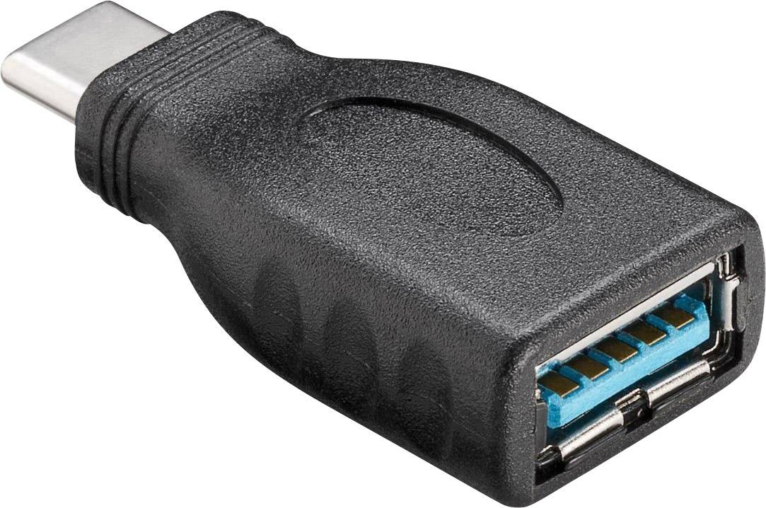 Goobay USB 3.2 Gen 1 (USB 3.0) Adapter [1x USB-C® Stecker - 1x USB 3.2 Gen 1 Buchse A (USB 3.0)]