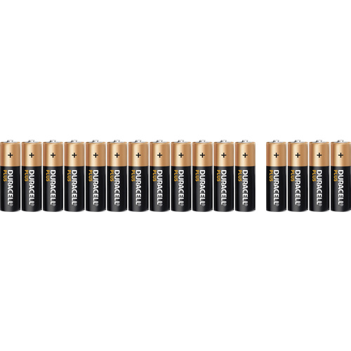 Duracell Plus Power 12+4 Mignon (AA)-Batterie Alkali-Mangan 1.5 V 16 St.