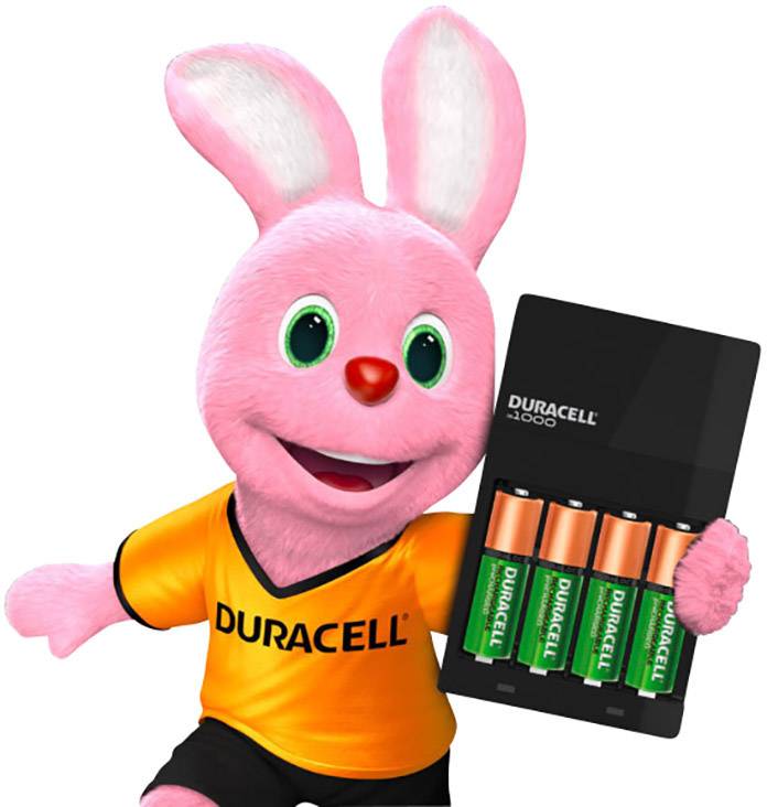 Duracell CEF14 Rundzellen-Ladegerät NiMH Micro (AAA), Mignon (AA)