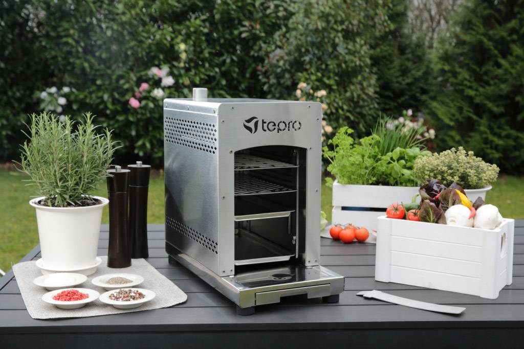 tepro Garten Toronto Gas, Steak Grill 1 Brenner Edelstahl