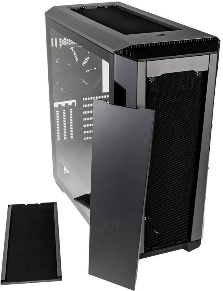 Phanteks Eclipse P600S Silent Midi-Tower PC-Gehäuse Anthrazit 3 vorinstallierte Lüfter, Seitenfenster, Staubfilter