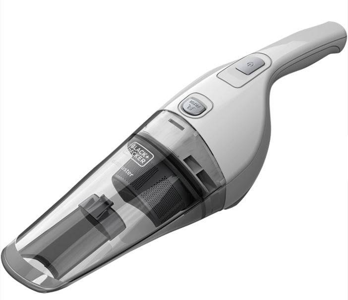 Black & Decker NVB215W Akku-Handstaubsauger Grau