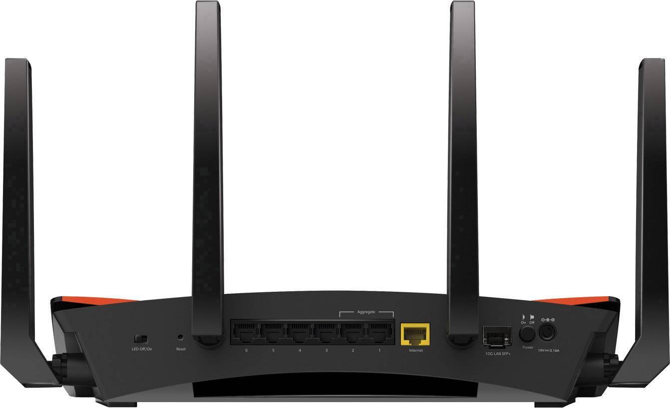 NETGEAR XR700-100EUS WLAN Router 5 GHz, 2.4 GHz 7.2 GBit/s