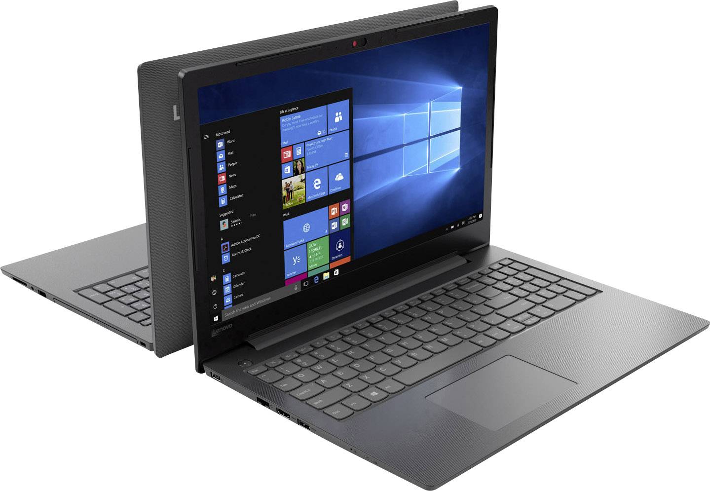Lenovo ThinkPad V130-15 39.6 cm (15.6 Zoll) Notebook Intel Core i3 i3-7020U 8 GB   256 GB SSD Intel HD Graphics 620 Windows® 10 Pro Grau