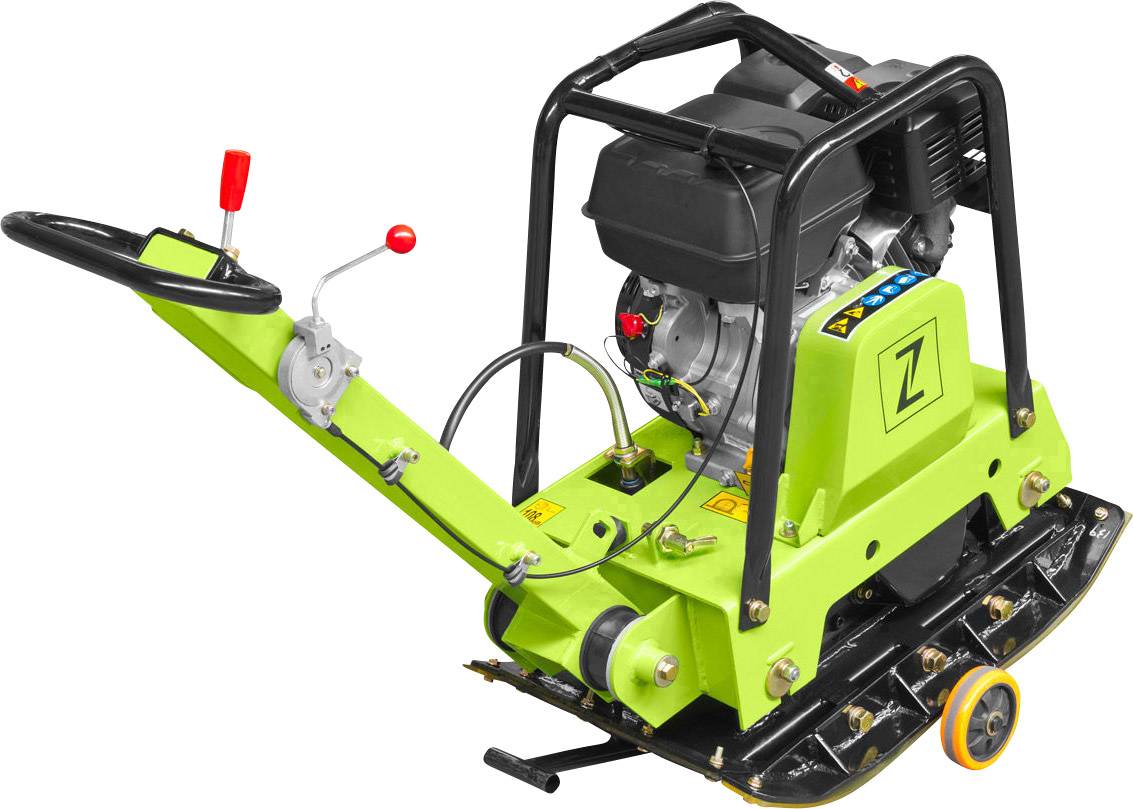 Zipper ZI-RPE160C Rüttelplatte 4000 vpm Plattengröße (fx) (L x B) 730 x 420mm