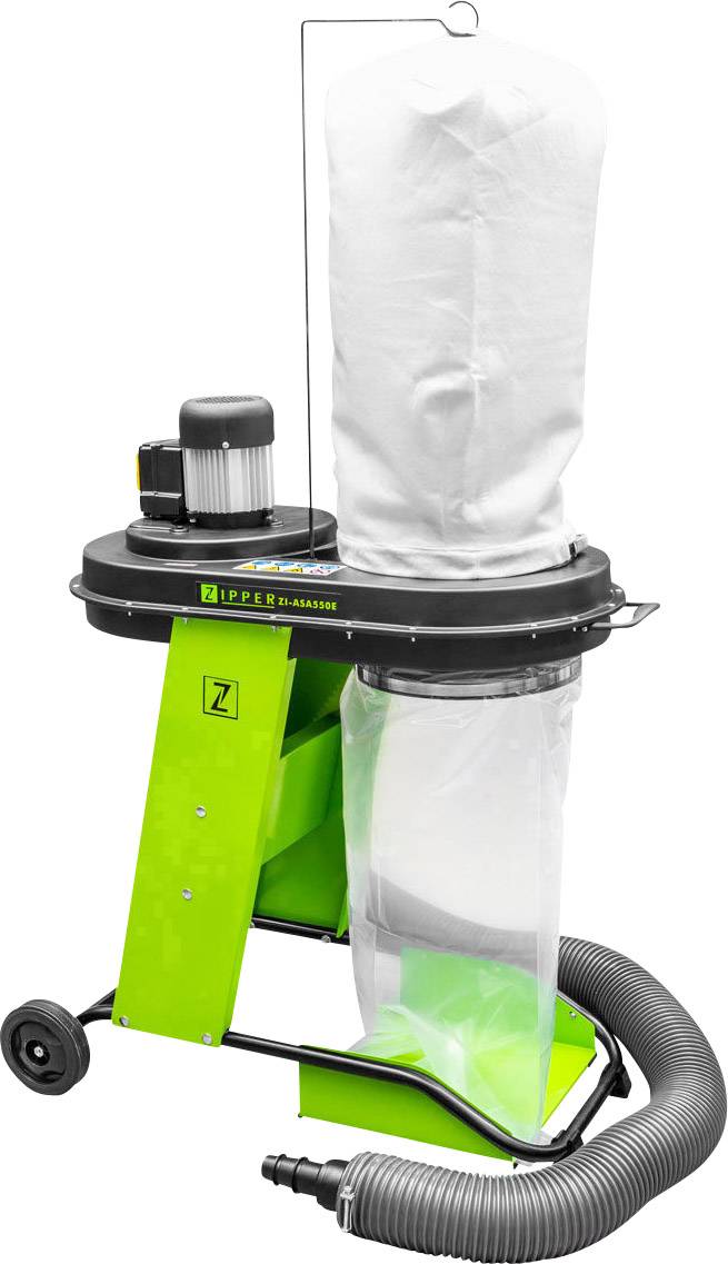 Zipper ZI-ASA550E Absauganlage 65 l 550 W