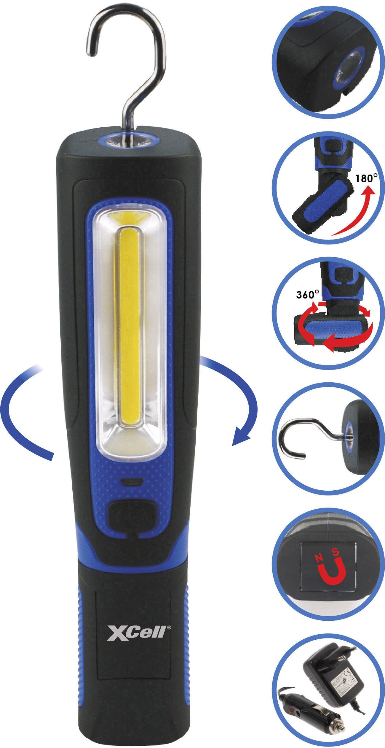 XCell 143652 Worklight Spin LED Arbeitsleuchte akkubetrieben 3W 280lm
