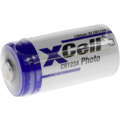 XCell photo123 Fotobatterie CR-123A Lithium 1550 mAh 3 V