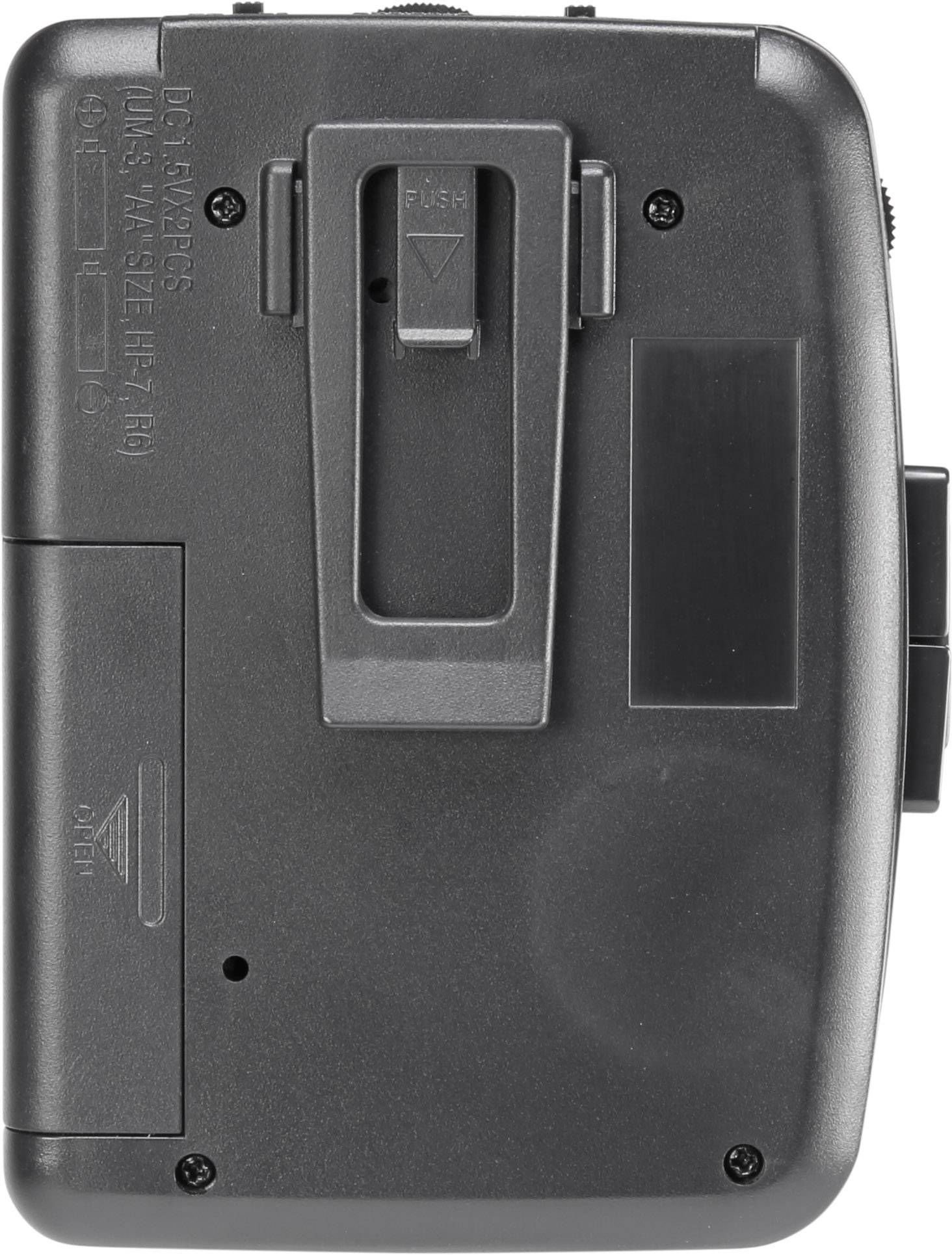 Basetech KW-118C Tragbarer Kassettenspieler Schwarz