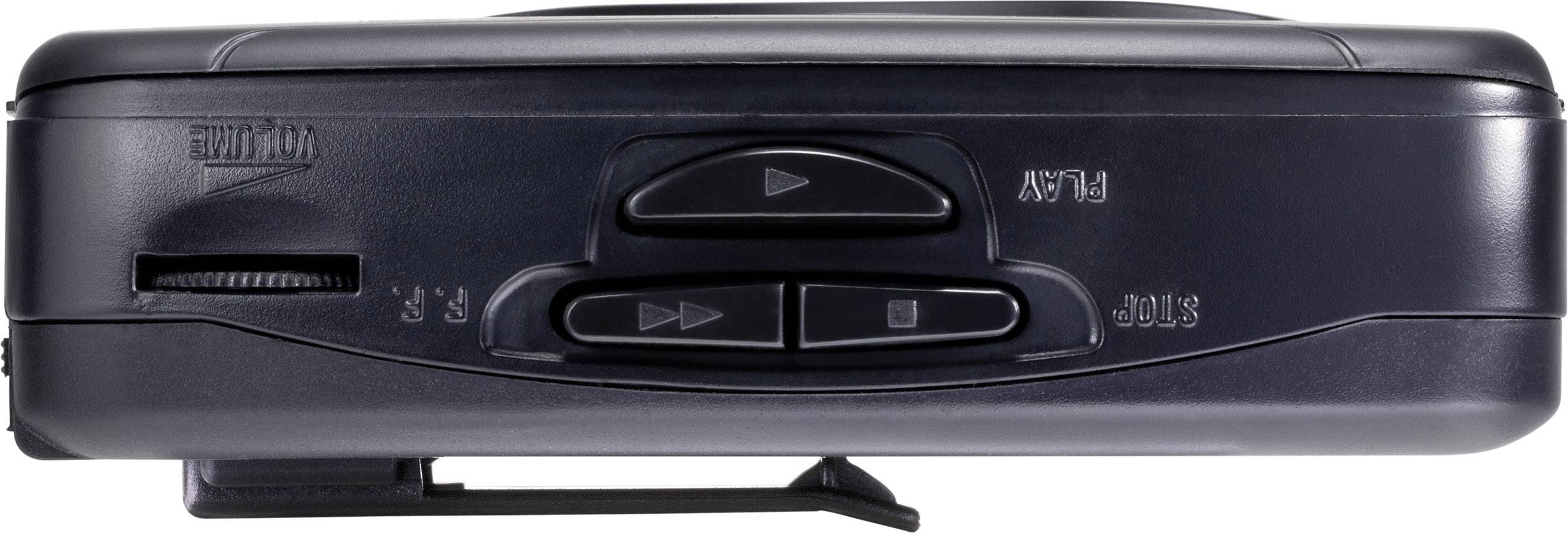 Basetech KW-118C Tragbarer Kassettenspieler Schwarz