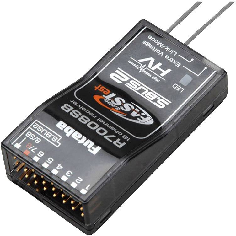 Futaba T16SZ Potless Hand-Fernsteuerung 2,4GHz Anzahl Kanäle: 16 inkl. Empfänger