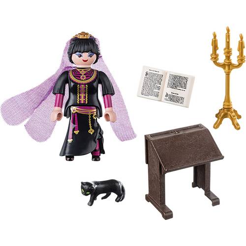 Playmobil Hexe mit magischen Buch und schwarzer Katze 70058 | voelkner Playmobil Hexe mit magischen Buch und schwarzer Katze 70058 | voelkner