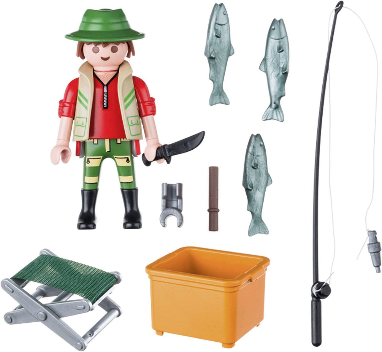 Playmobil Angler mit Angelausrüstung 70063