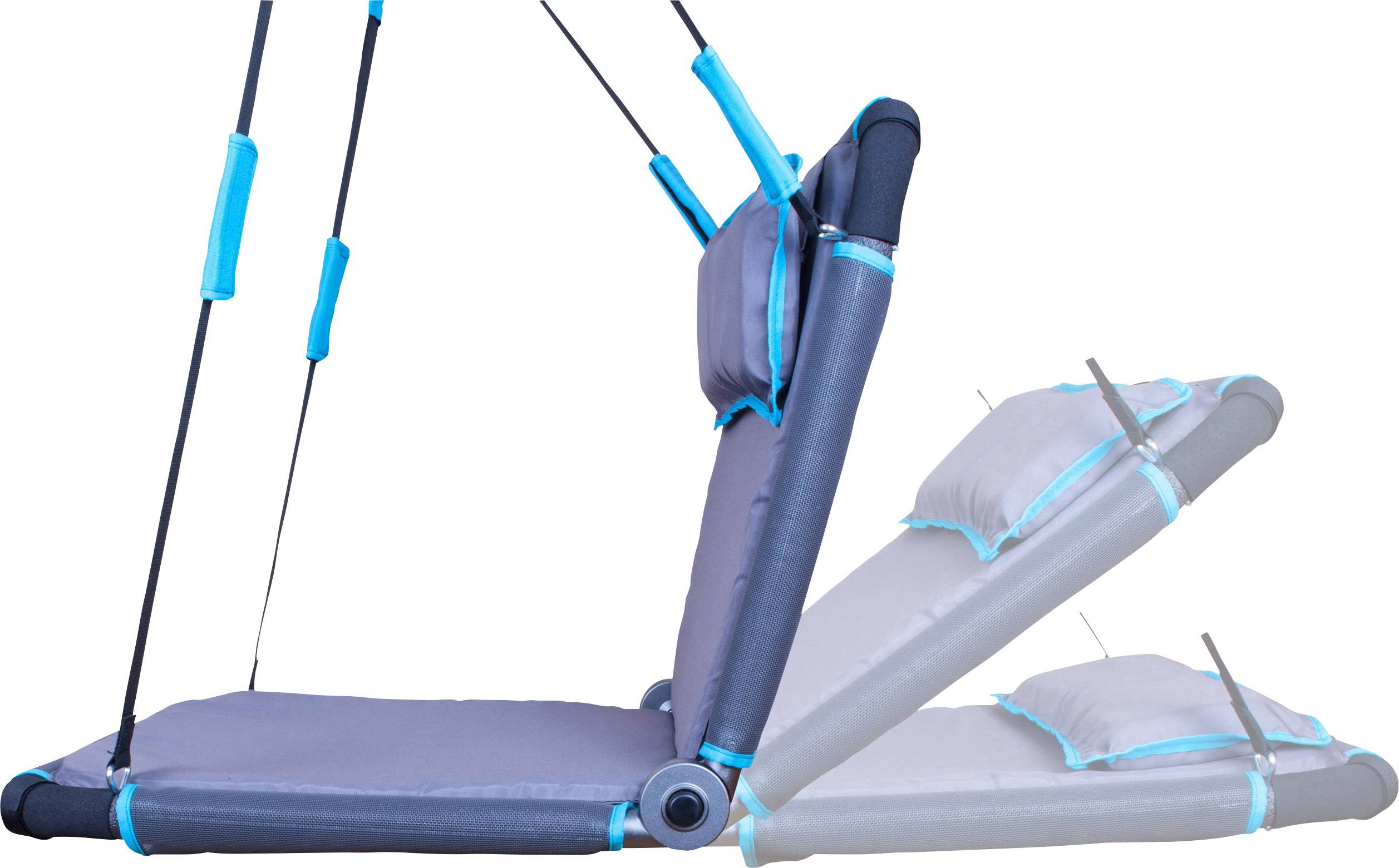 Hudora Nestschaukel Hollywood, anthrazit/türkis 72165