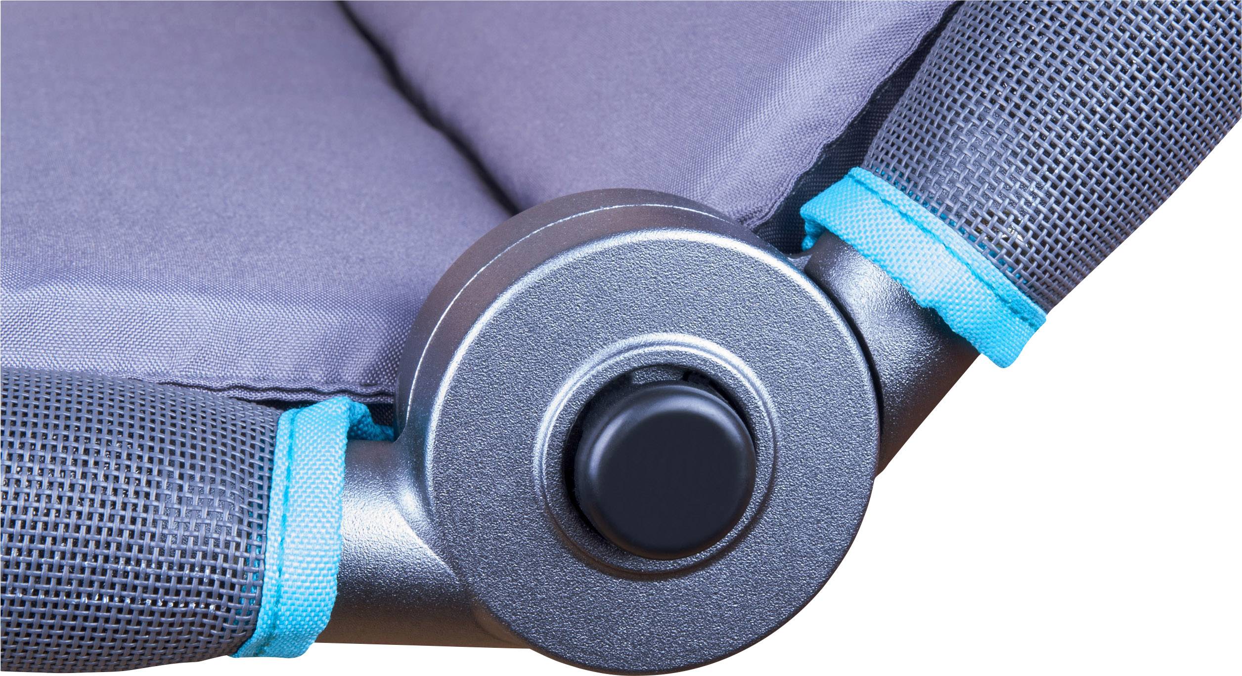 Hudora Nestschaukel Hollywood, anthrazit/türkis 72165