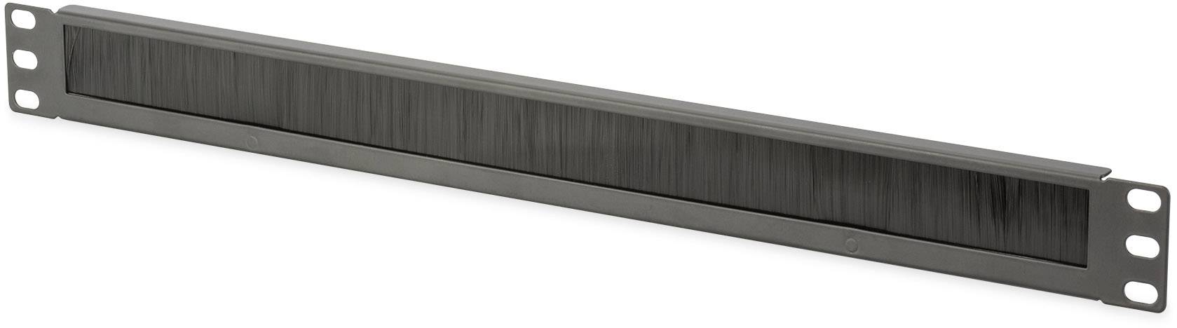 Digitus DN-97661 19 Zoll Netzwerkschrank-Bürstenleiste 1 HE Schwarz, Schwarz (RAL 9005)