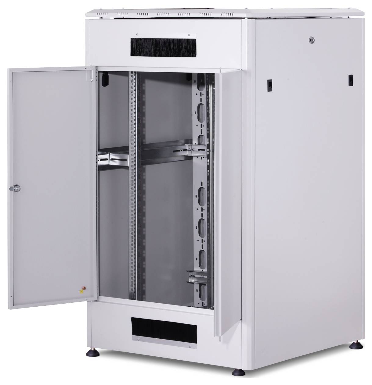 Digitus DN-19 26U-8/8-1 19 Zoll Netzwerkschrank (B x H x T) 800 x 1342 x 800mm 26 HE Grau, Lichtgrau (RAL 7035)