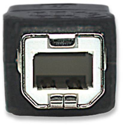 Manhattan USB-Kabel USB 2.0 USB-A Stecker, USB-B Stecker 5.00 m Schwarz 337779