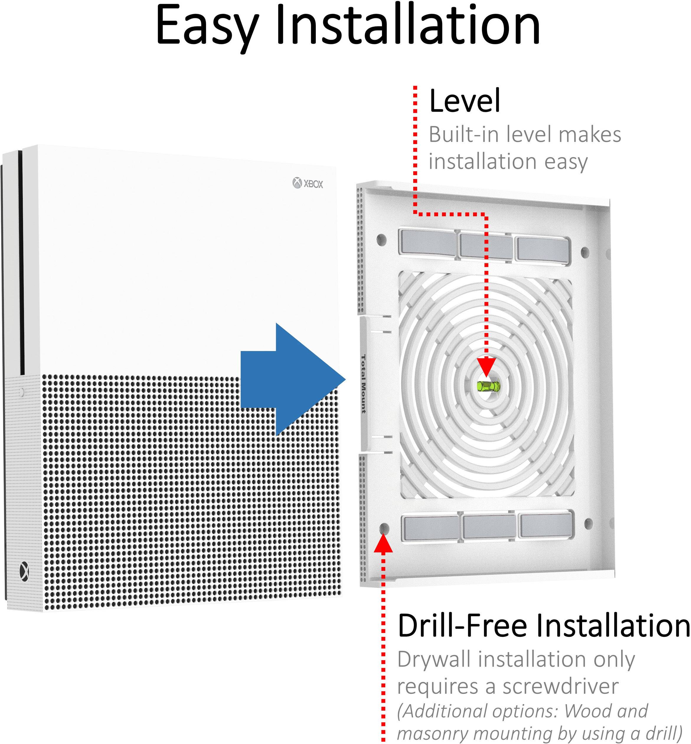 Total Mount Innovelis TotalMount Mounting Frame Wandhalterung Xbox One S