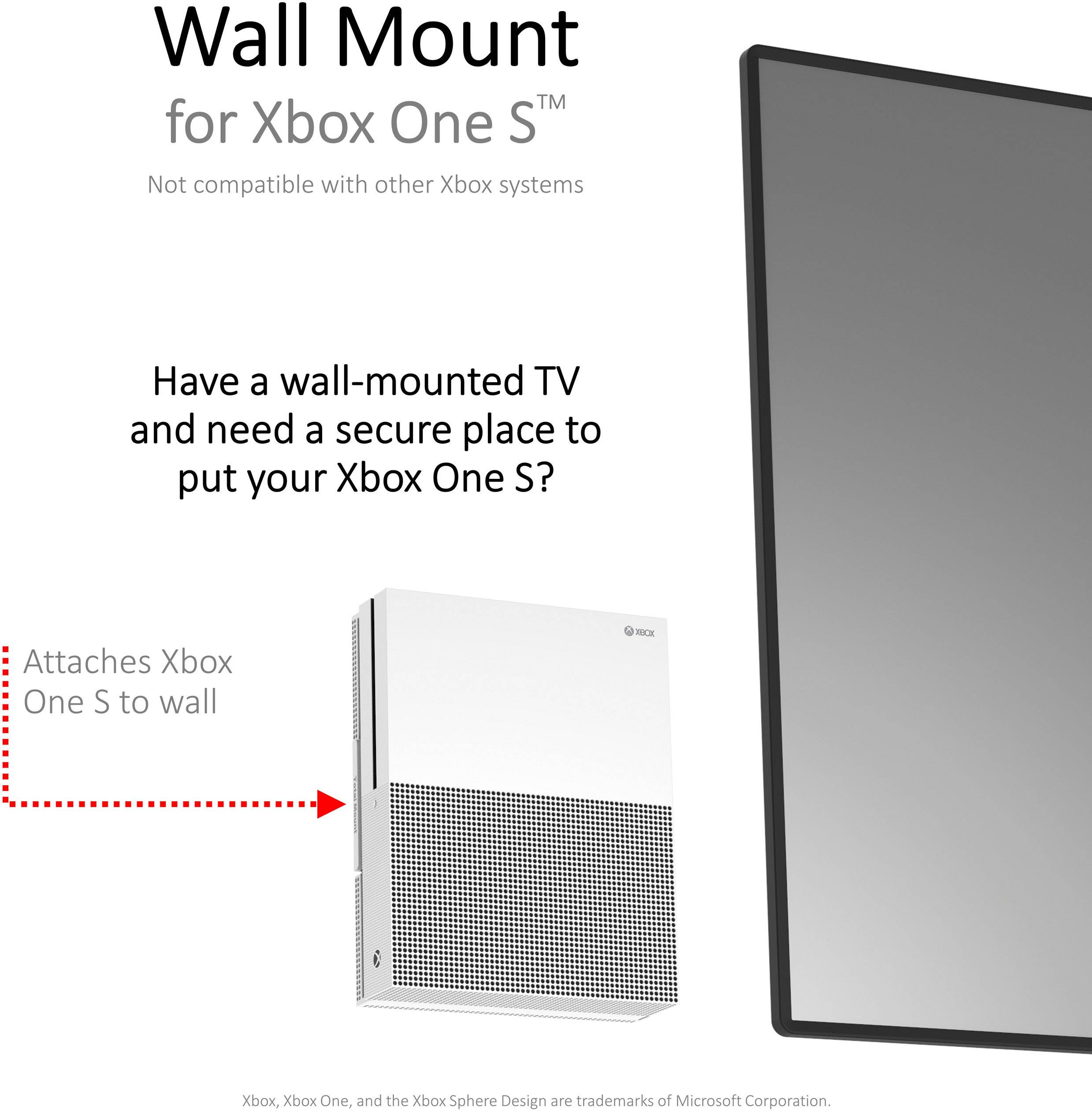 Total Mount Innovelis TotalMount Mounting Frame Wandhalterung Xbox One S