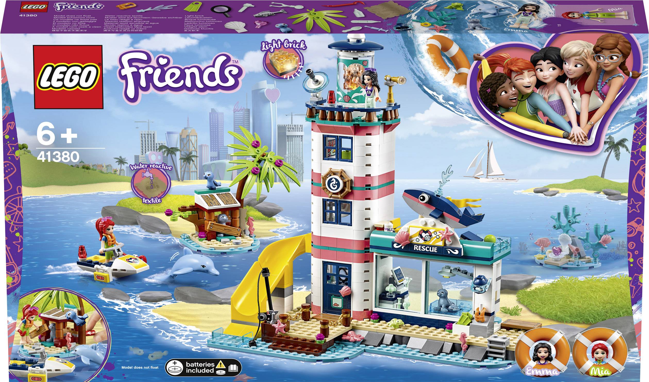41380 LEGO® FRIENDS Leuchtturm mit Flutlicht