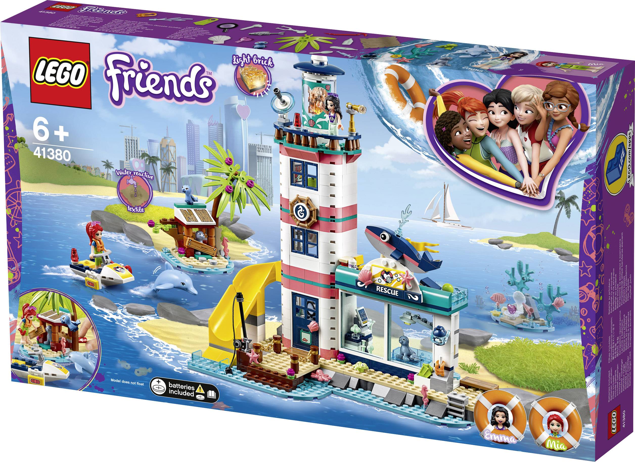 41380 LEGO® FRIENDS Leuchtturm mit Flutlicht