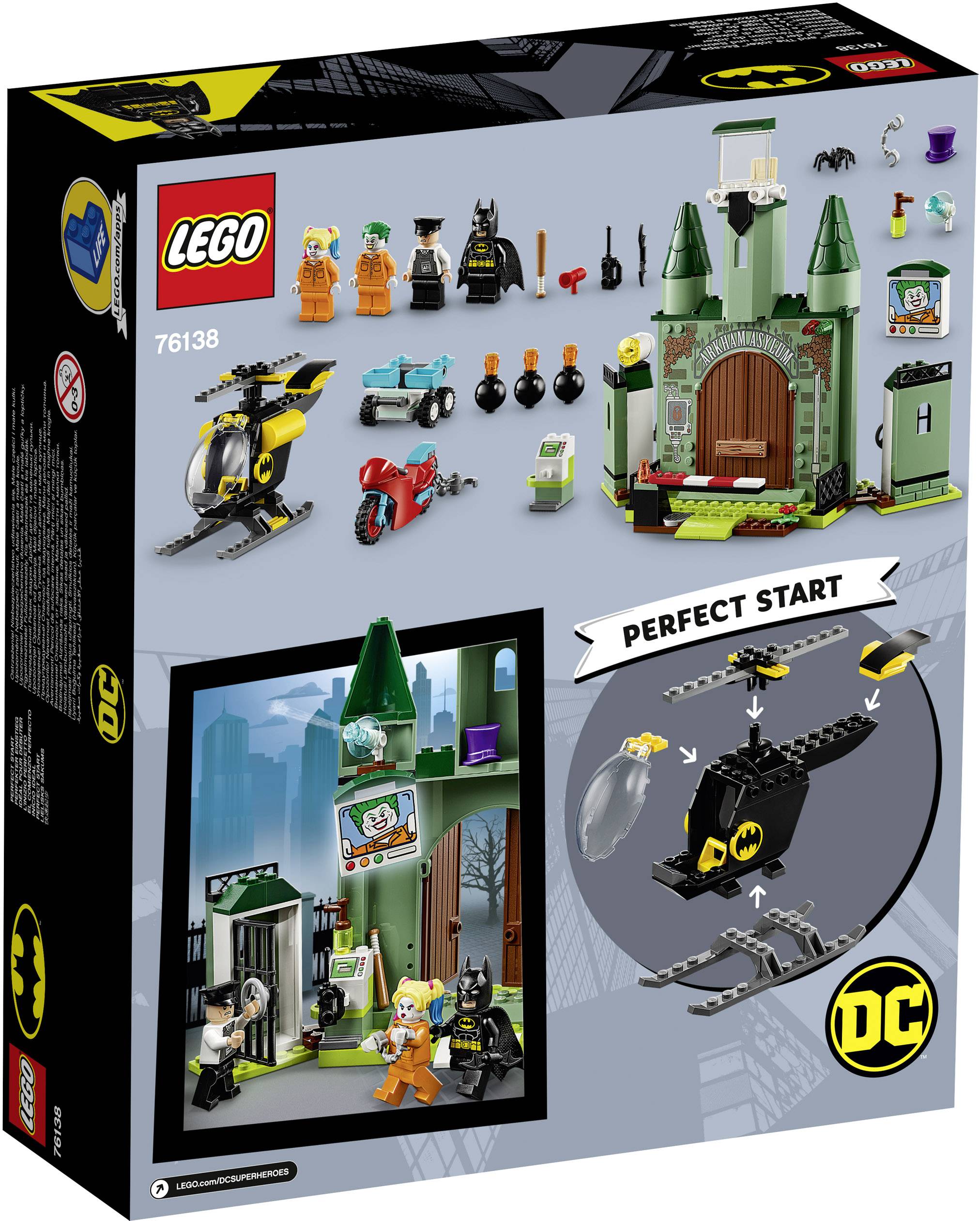 76138 LEGO® DC COMICS SUPER HEROES Joker™ auf der Flucht und Batman™