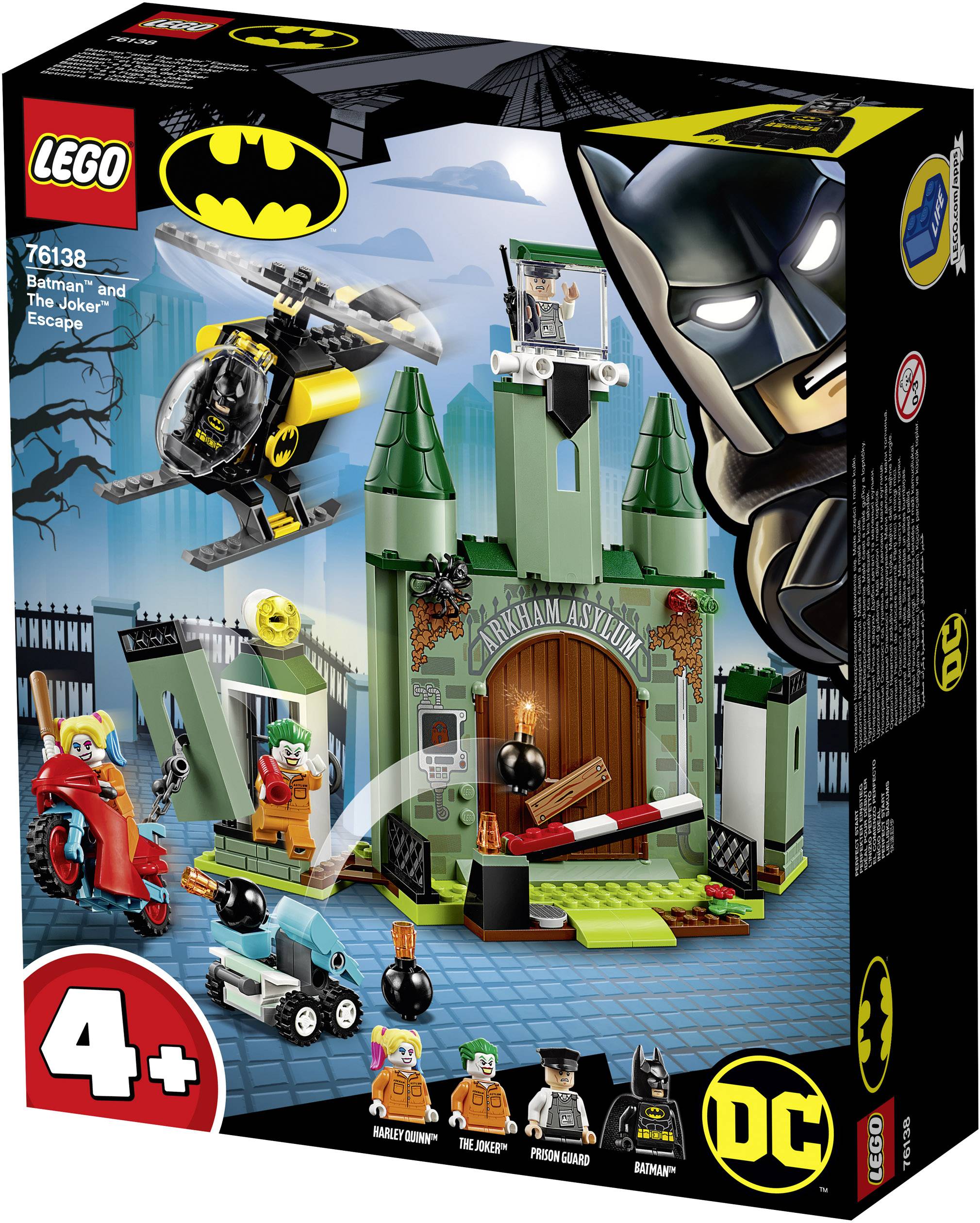 76138 LEGO® DC COMICS SUPER HEROES Joker™ auf der Flucht und Batman™