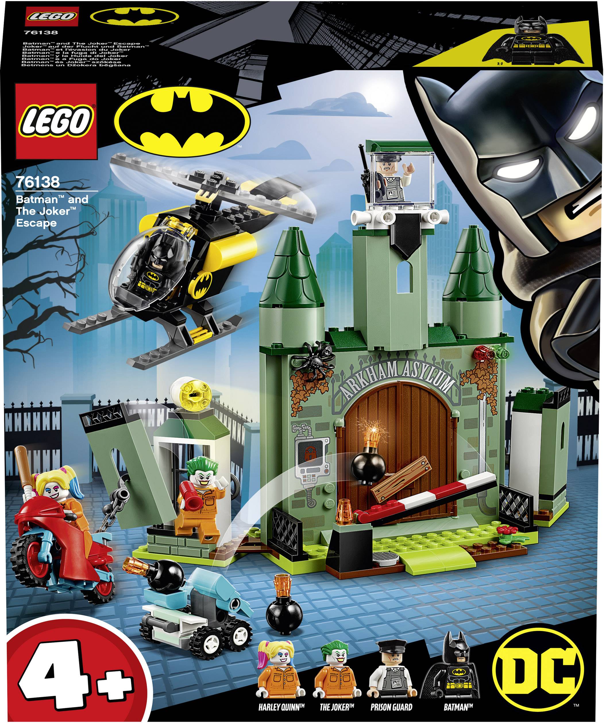 76138 LEGO® DC COMICS SUPER HEROES Joker™ auf der Flucht und Batman™