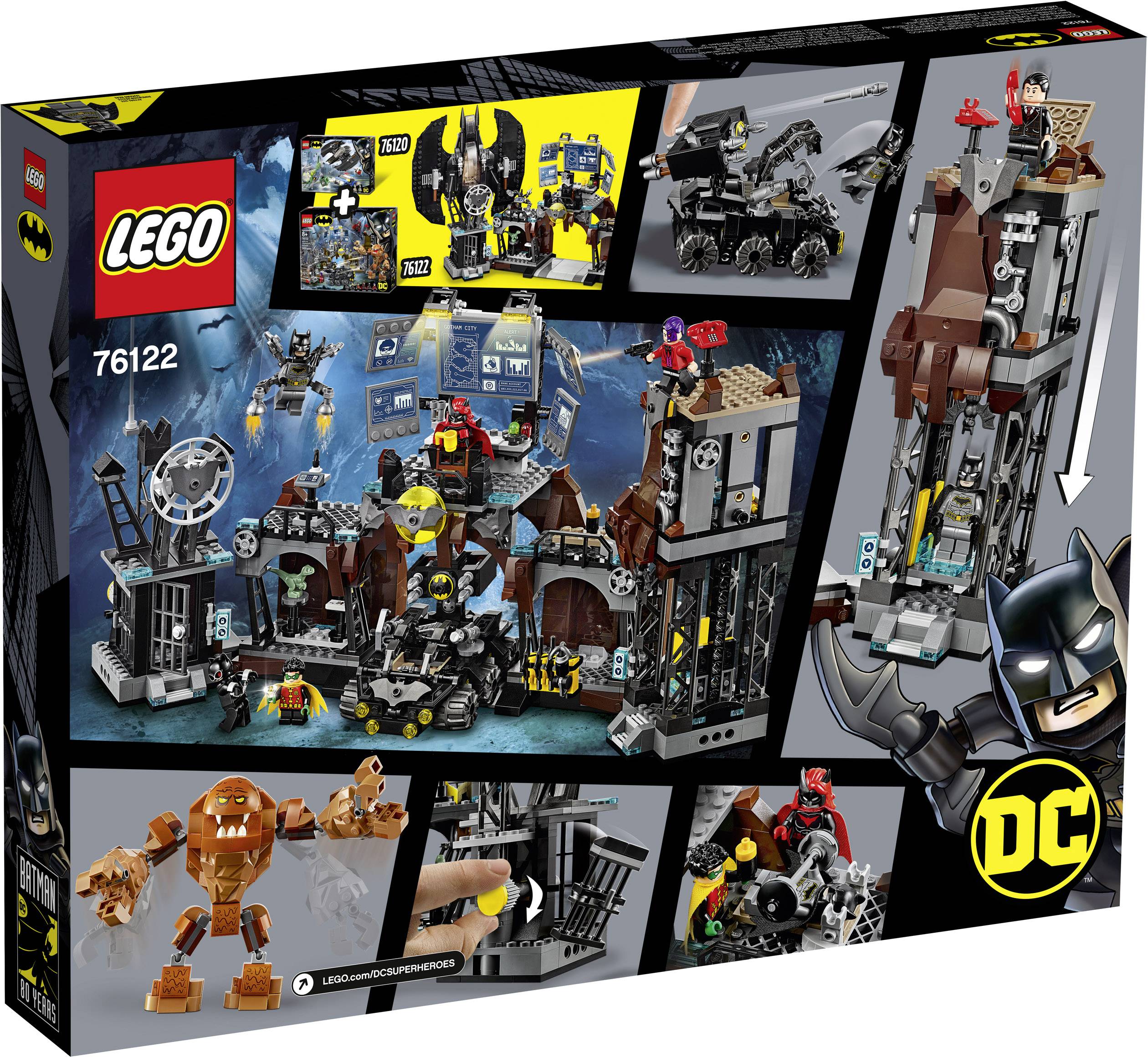 76122 LEGO® DC COMICS SUPER HEROES Clayface™ Invasion in die Bathöhle