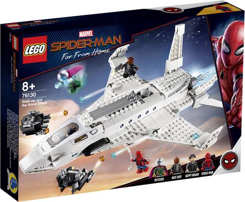 76130 LEGO® MARVEL SUPER HEROES Starks Jet und der Drohnenangriff