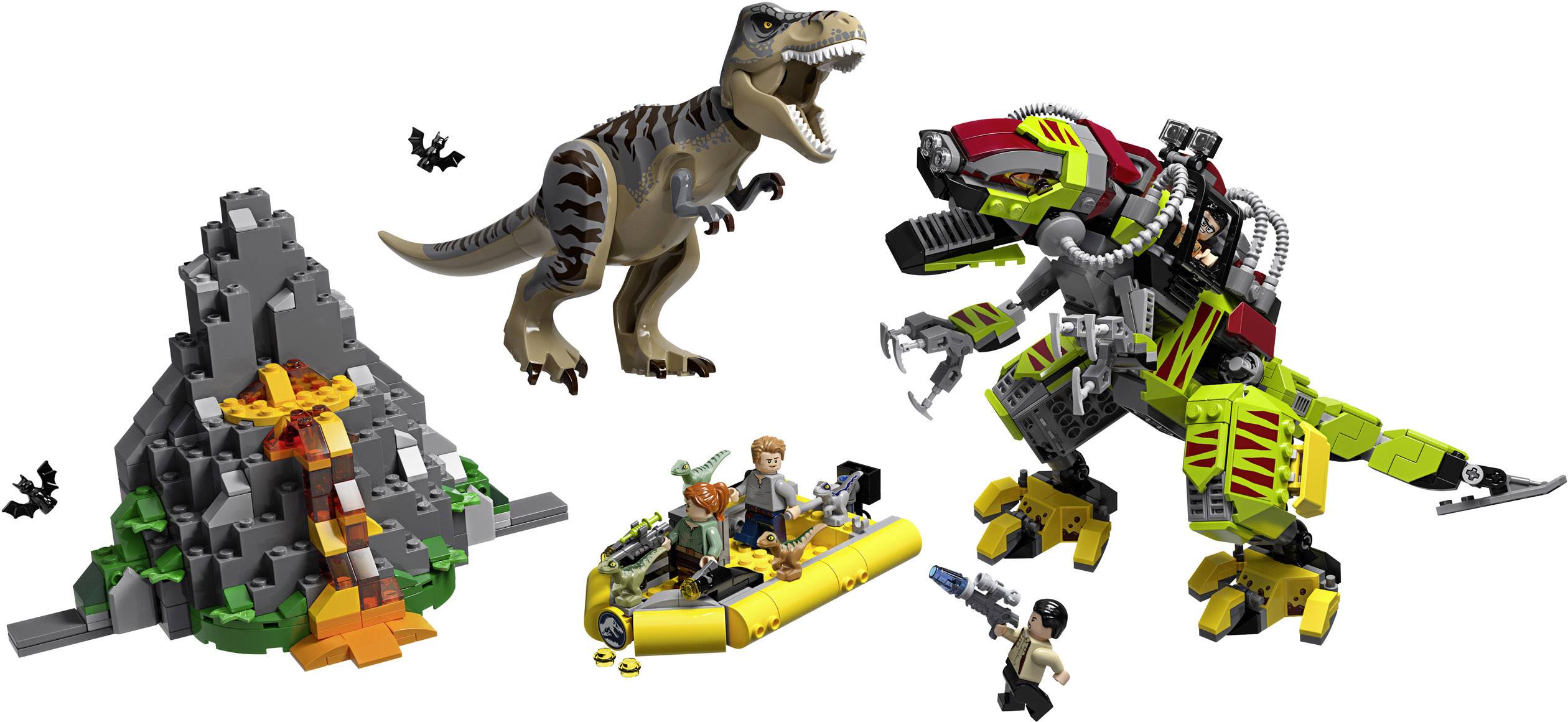 75938 LEGO® JURASSIC WORLD™	 T. Rex vs. Dino-Mech