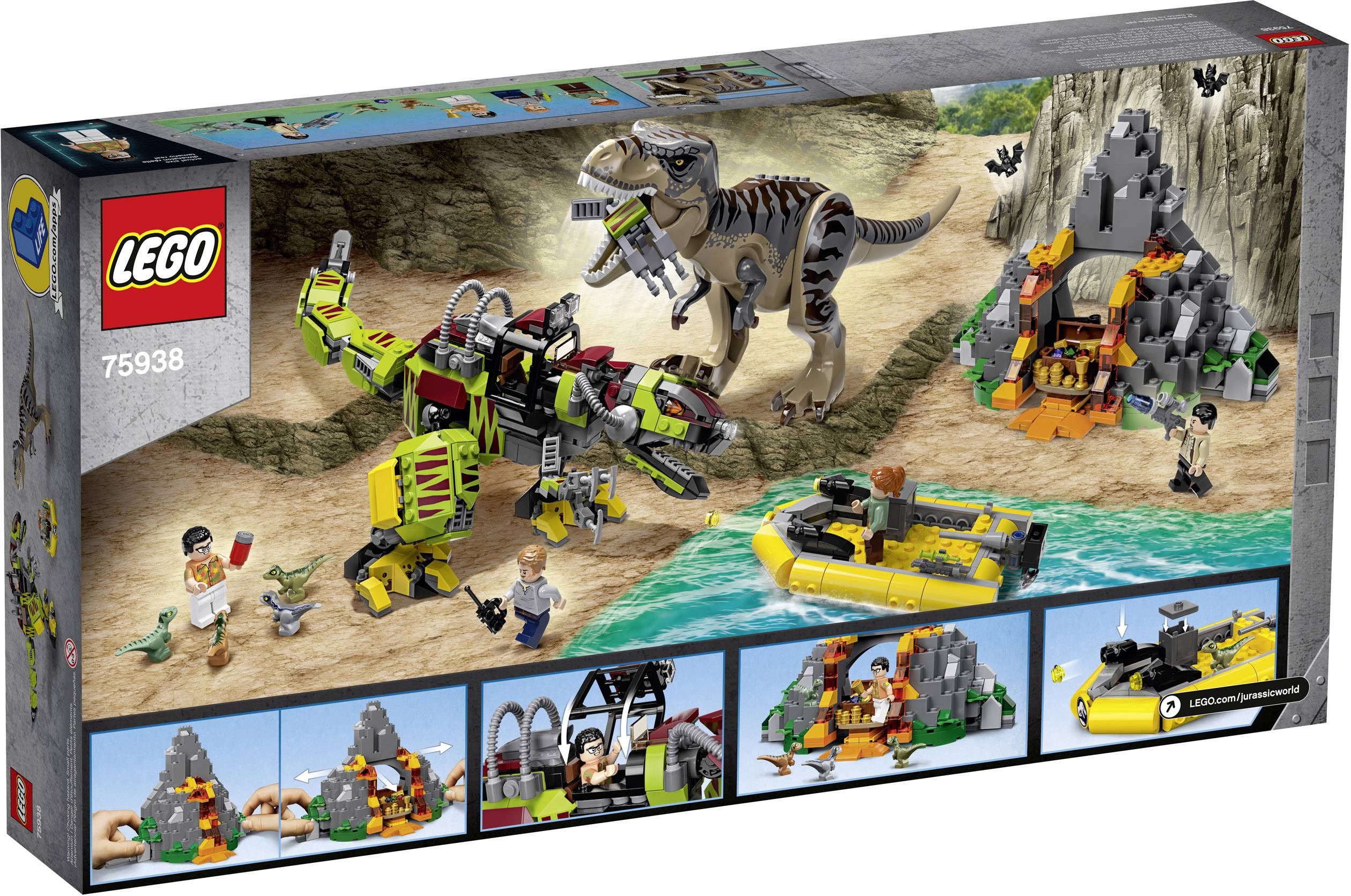 75938 LEGO® JURASSIC WORLD™	 T. Rex vs. Dino-Mech