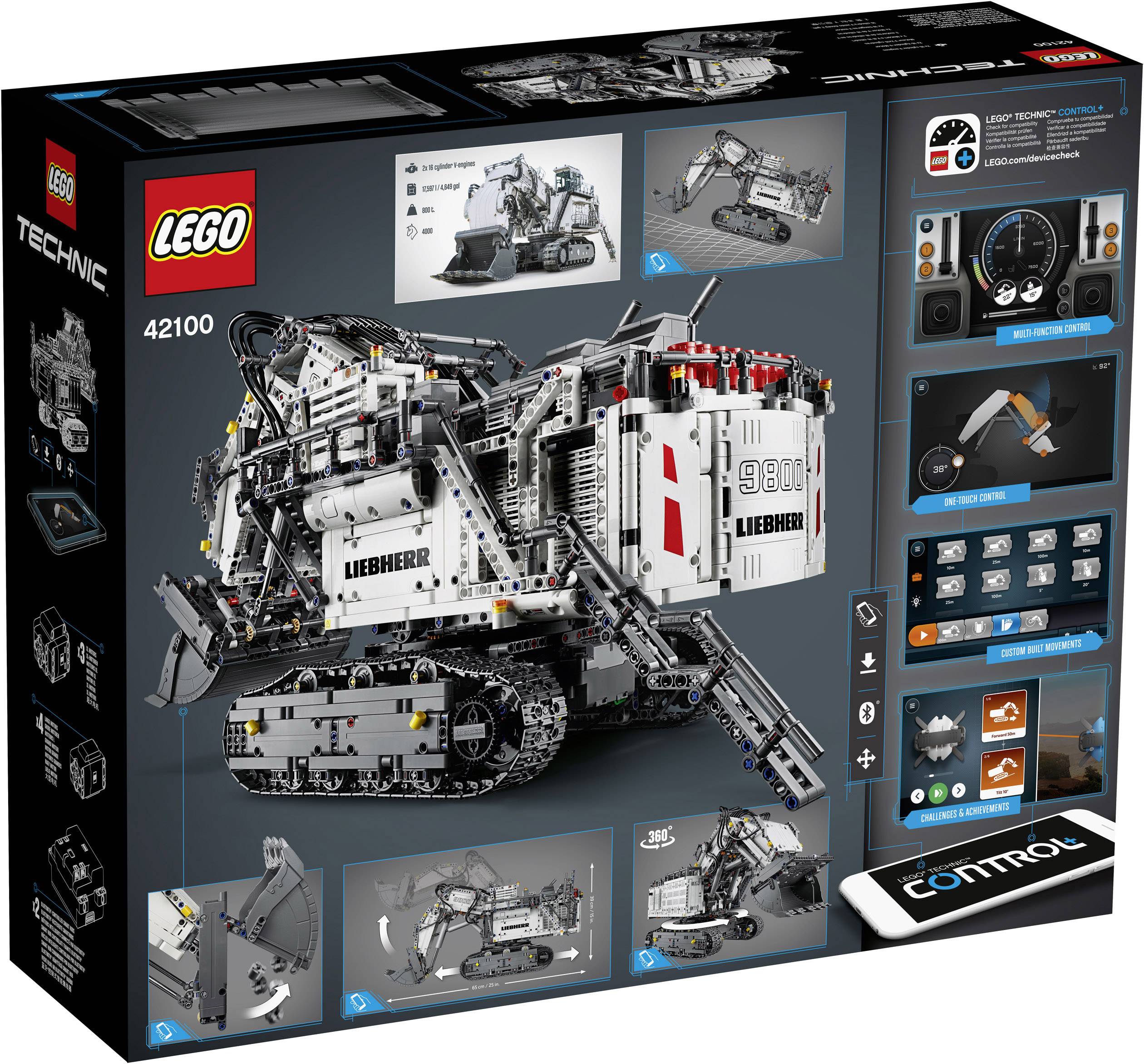 42100 LEGO® TECHNIC Liebherr Bagger R 9800