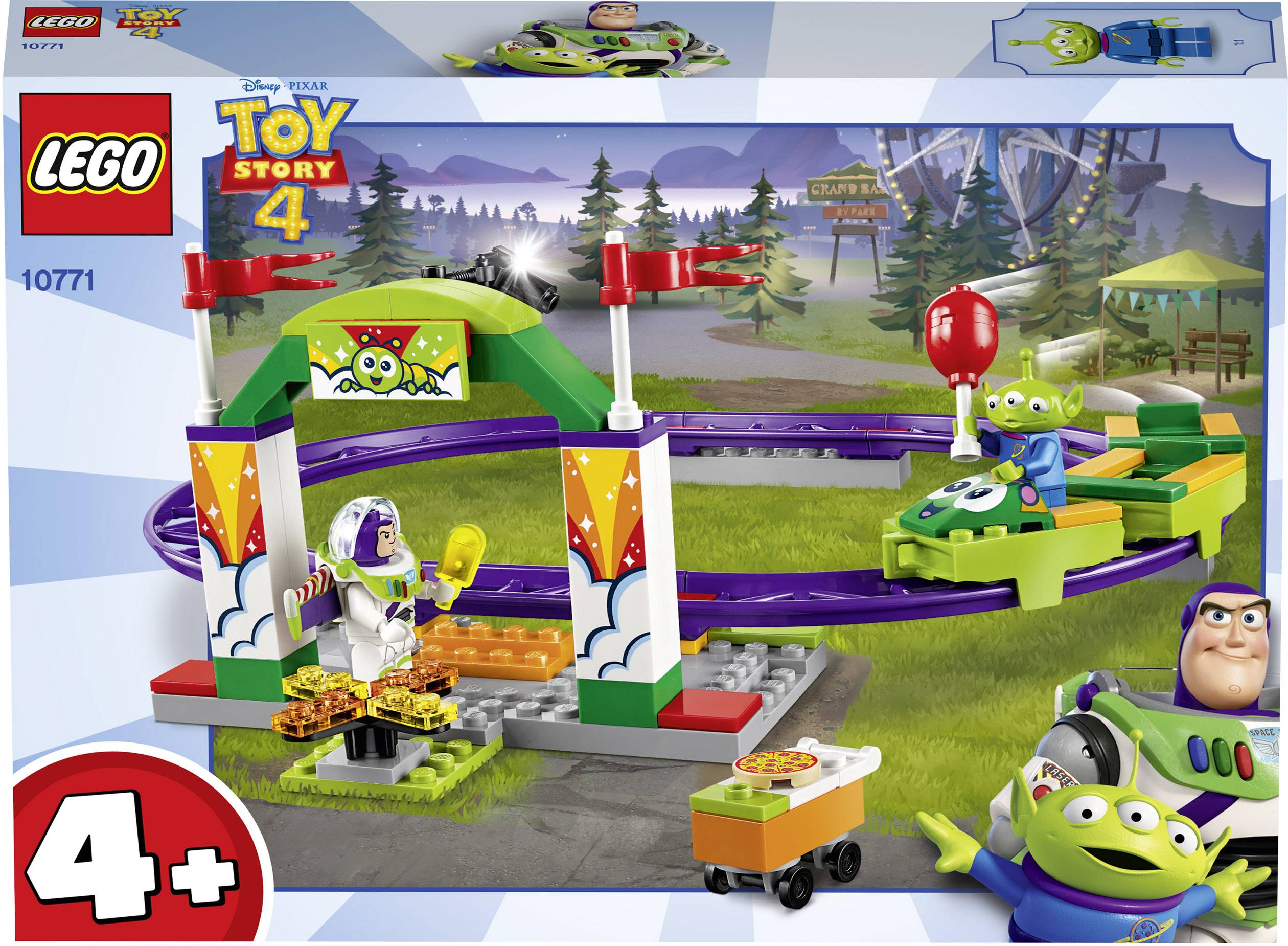 10771 LEGO® JUNIORS Buzz wilde Achterbahnfahrt