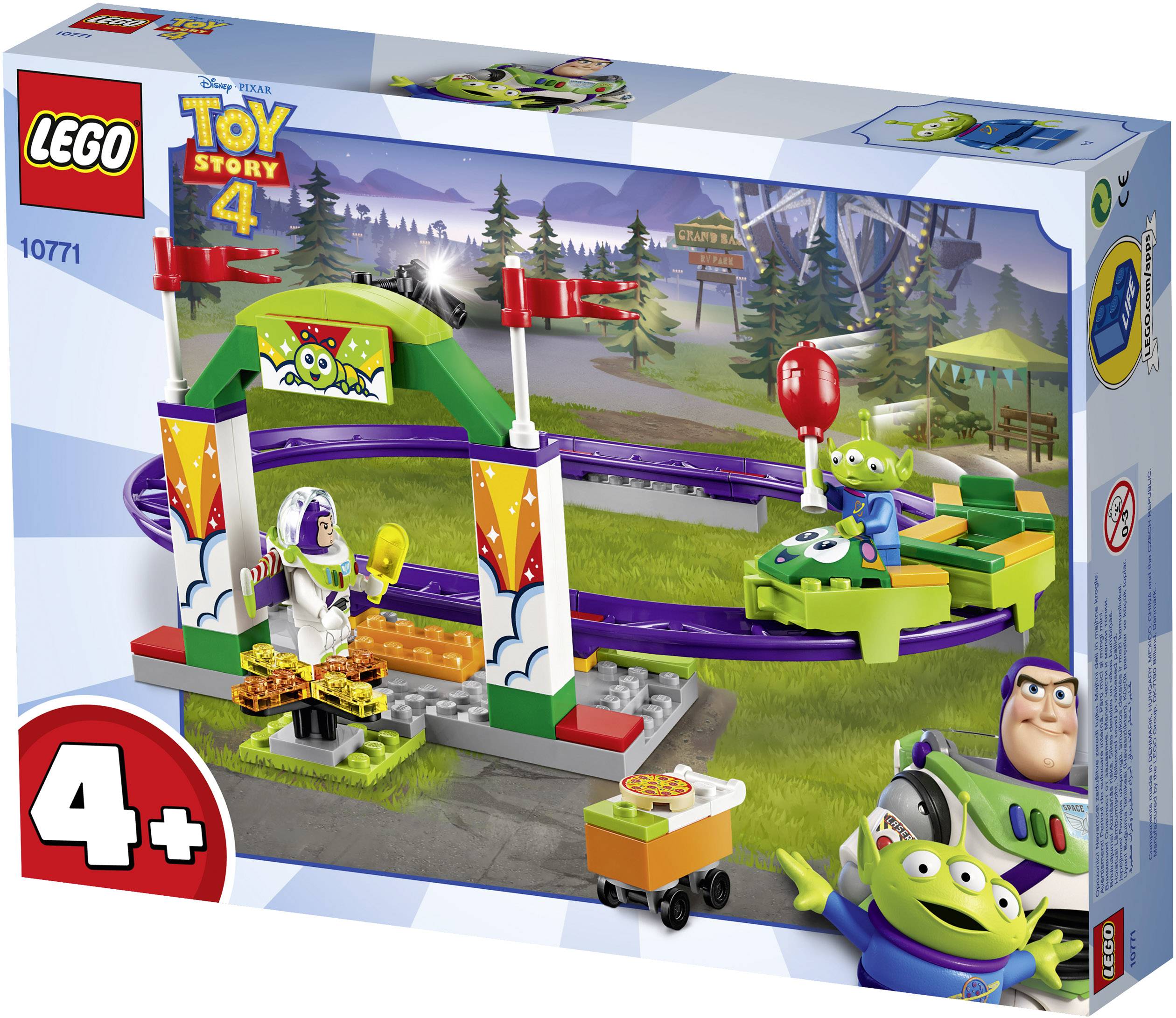 10771 LEGO® JUNIORS Buzz wilde Achterbahnfahrt