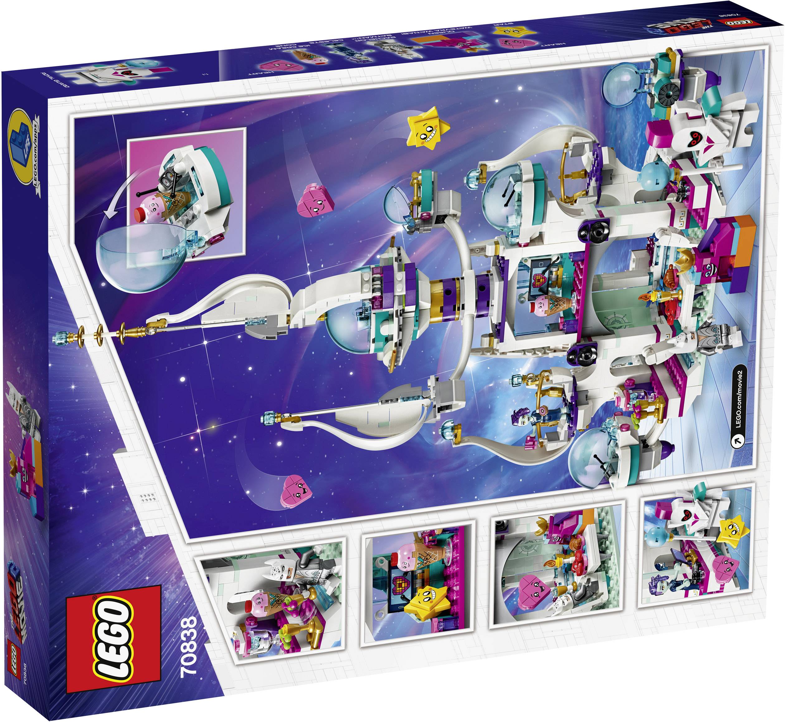 70838 The LEGO® MOVIE Königin Wasimma Si Willis „gar nicht böser“ Space-Tempel