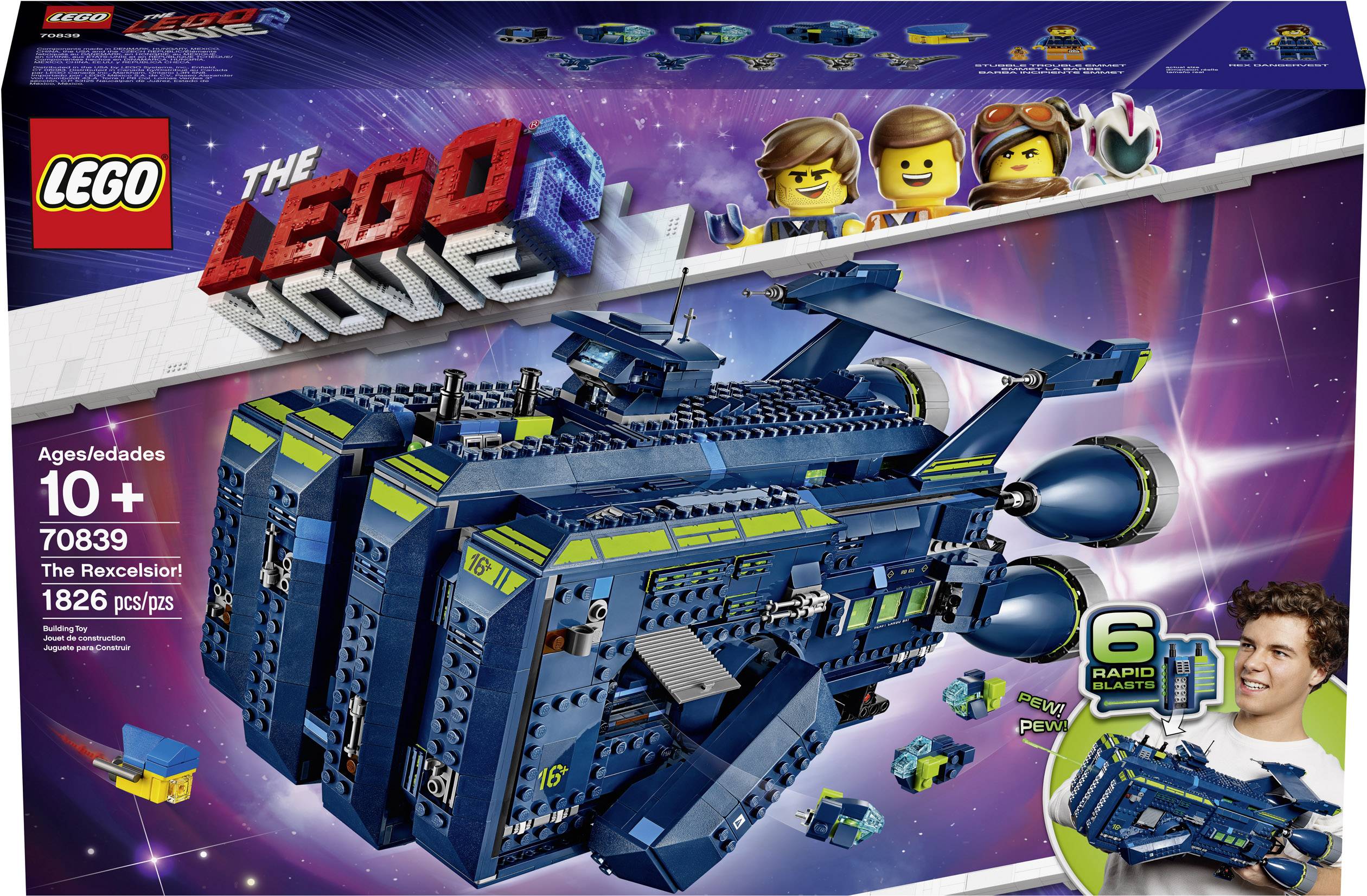 70839 The LEGO® MOVIE Die Rexcelsior!