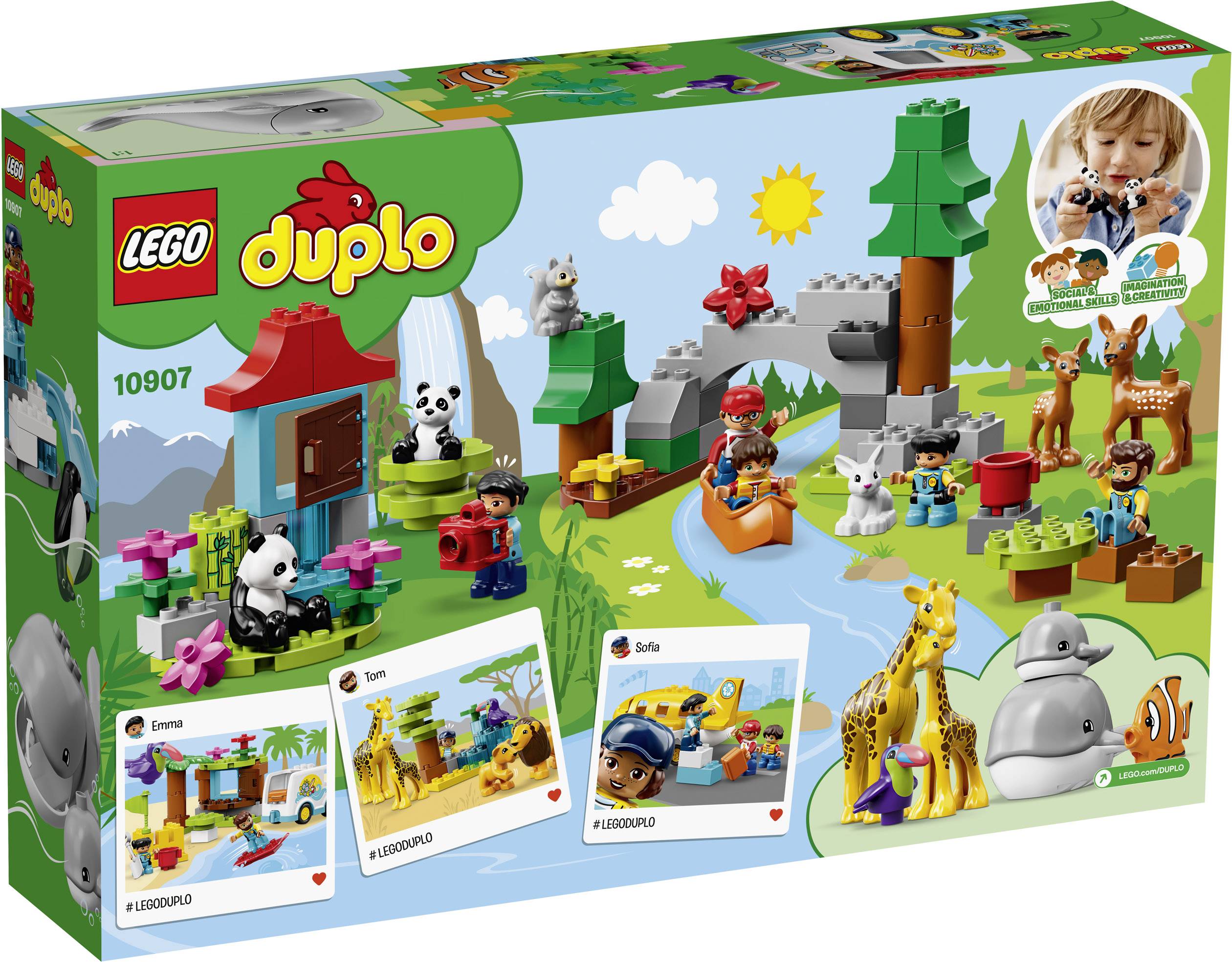 10907 LEGO® DUPLO® Tiere der Welt