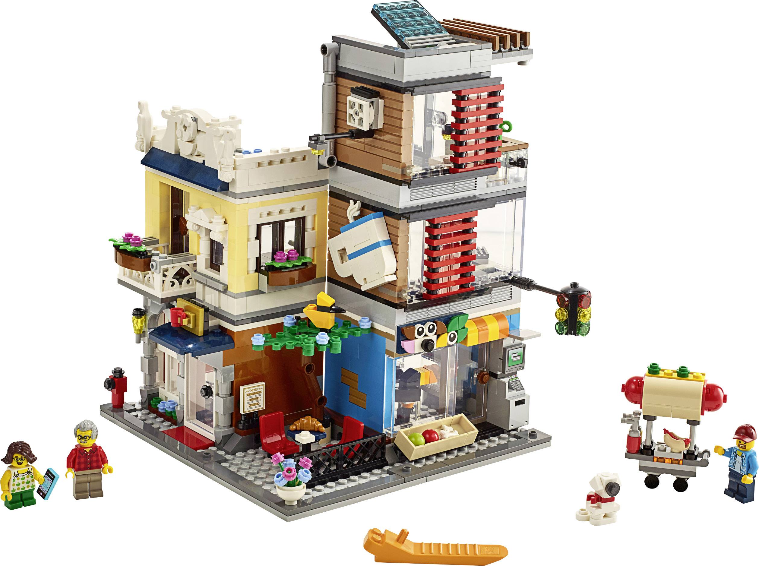 31097 LEGO® CREATOR Stadthaus mit Zoohandlung & Café