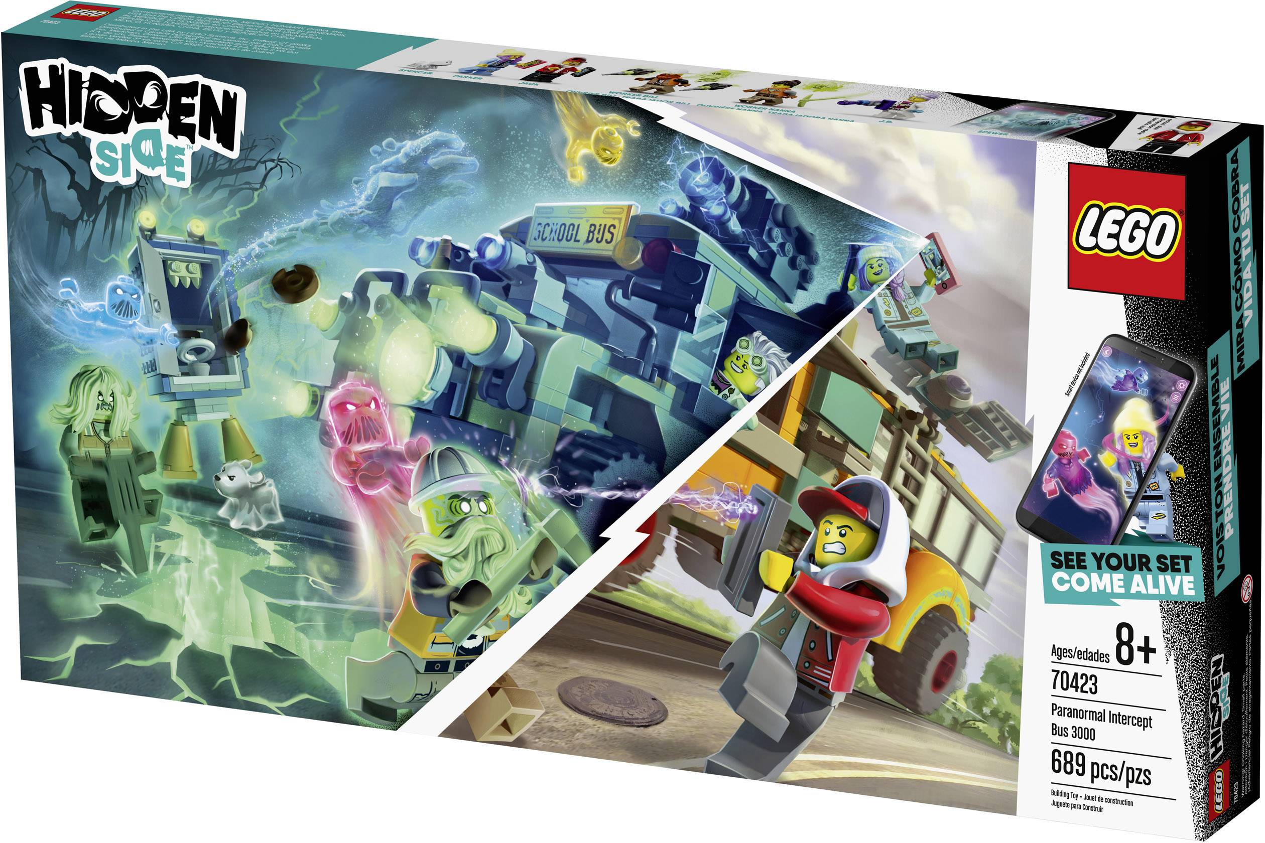 70423 LEGO® HIDDEN SIDE™ Spezialbus Geisterschreck 3000