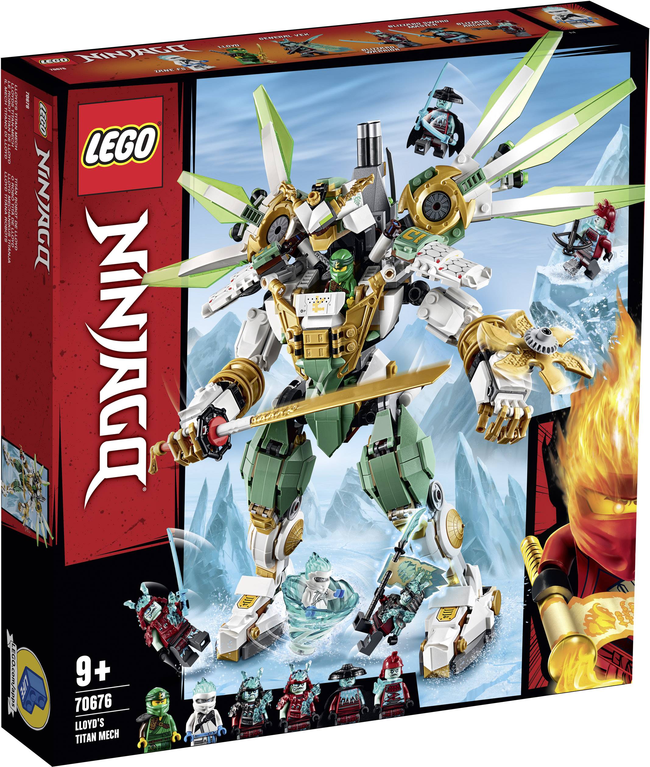 70676 Lego Ninjago Lloyds Titan Mech Lego Ninjago Smdv Weil Spiele Abenteuer Sind