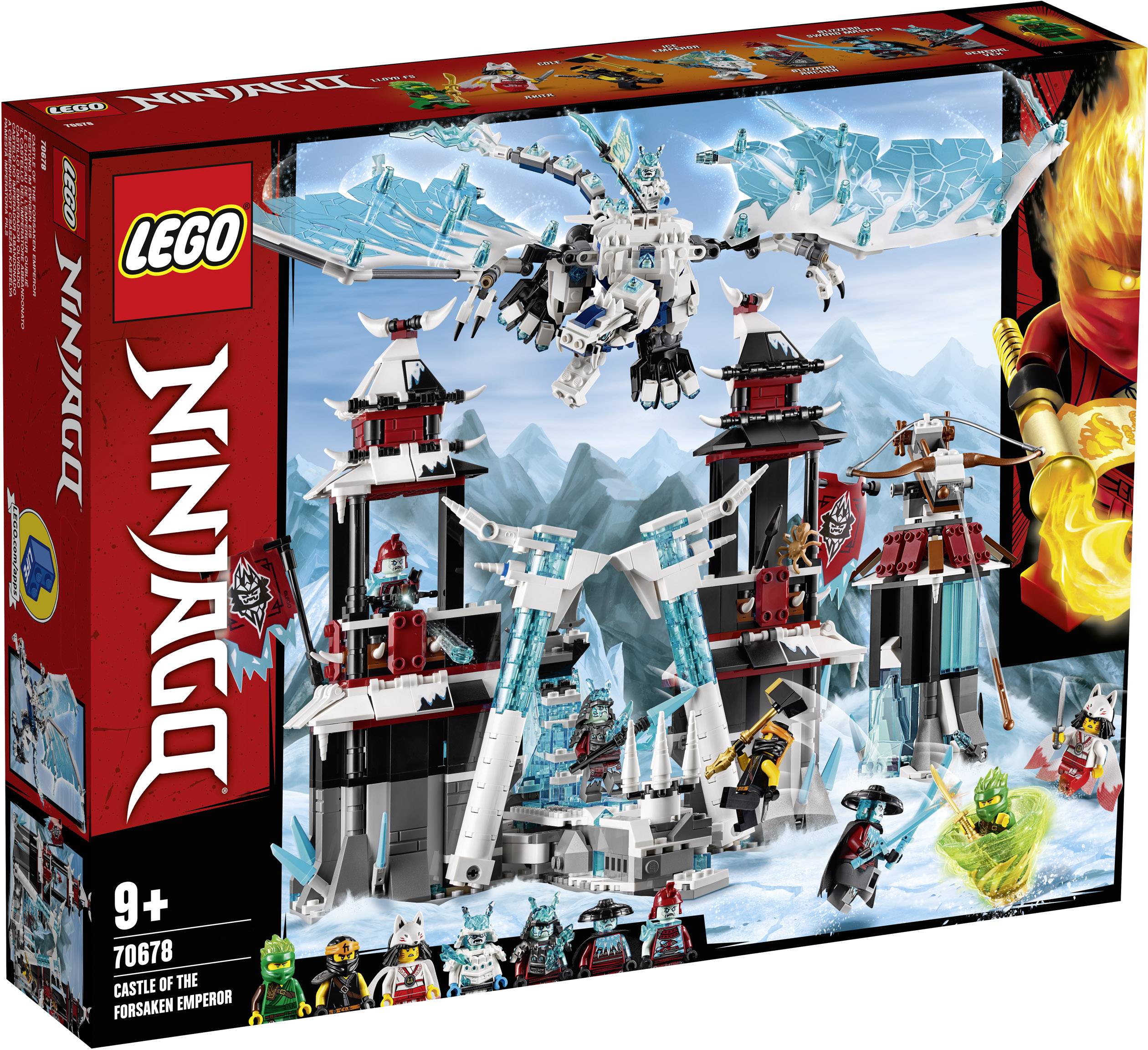 70678 LEGO® NINJAGO Festung im ewigen Eis