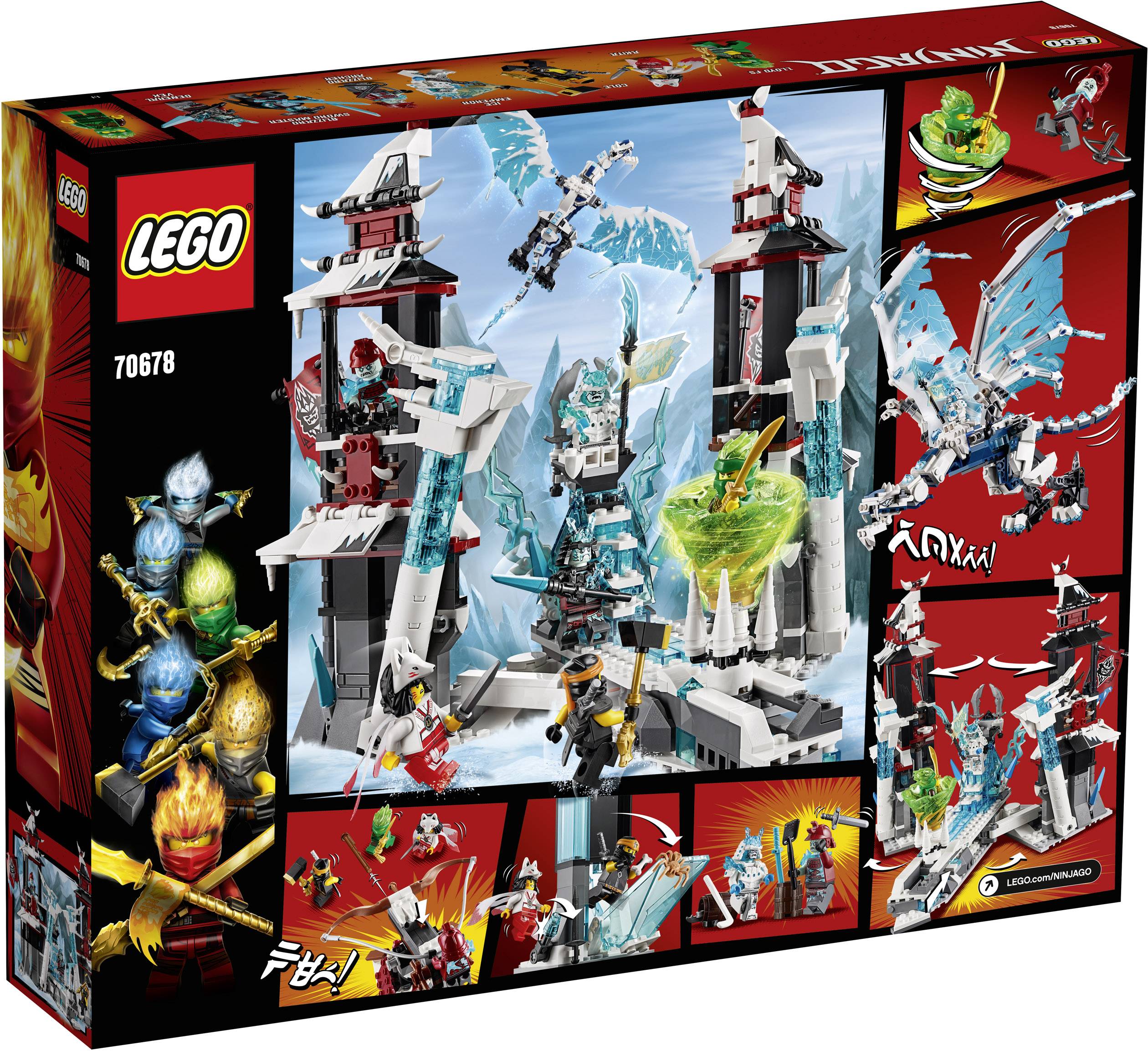70678 LEGO® NINJAGO Festung im ewigen Eis