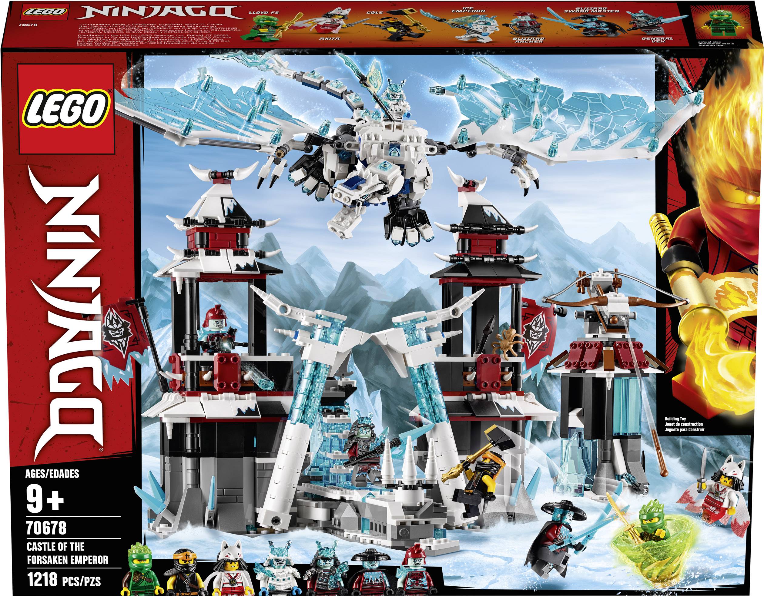 70678 LEGO® NINJAGO Festung im ewigen Eis