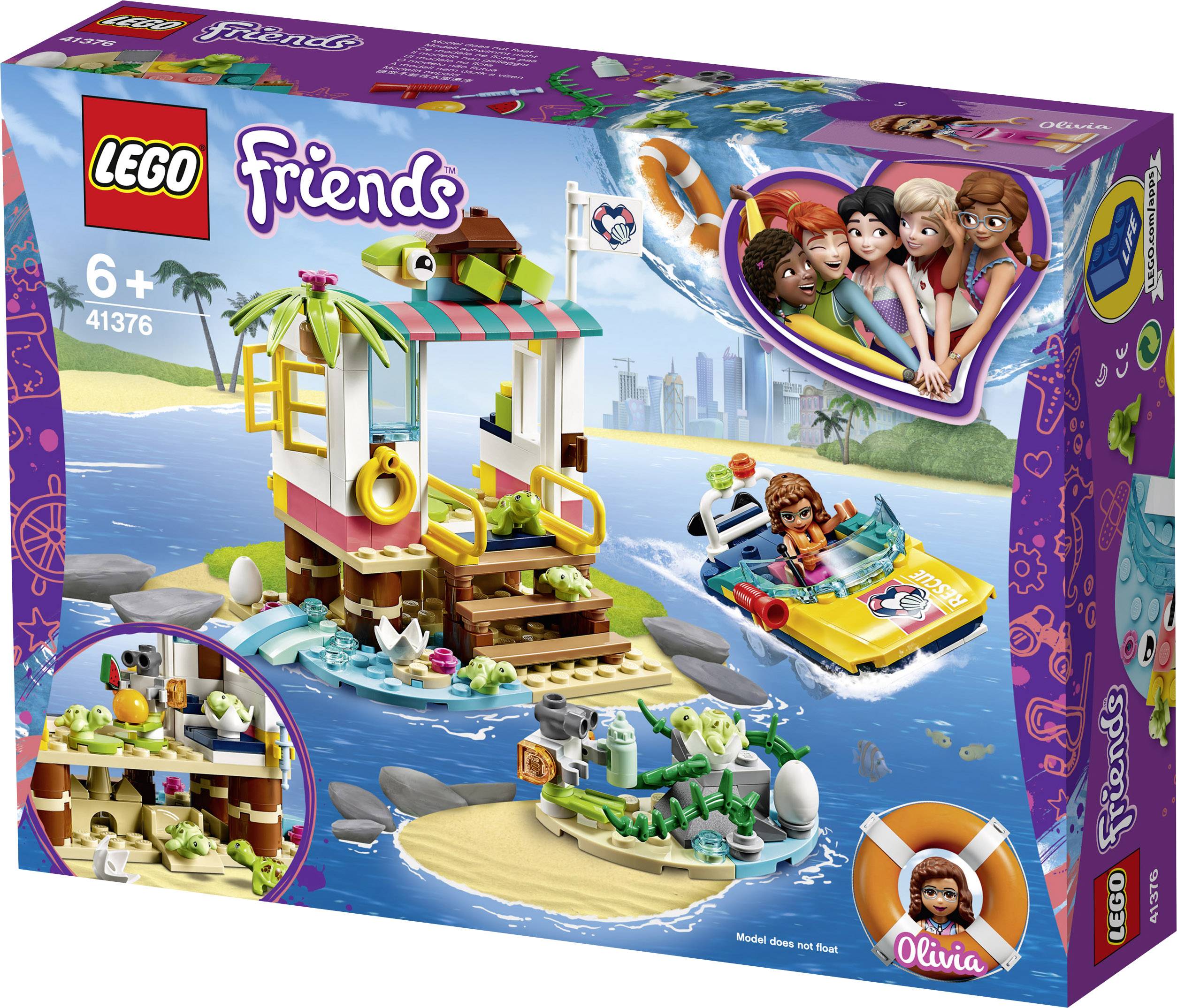 41376 LEGO® FRIENDS Schildkröten-Rettungsstation