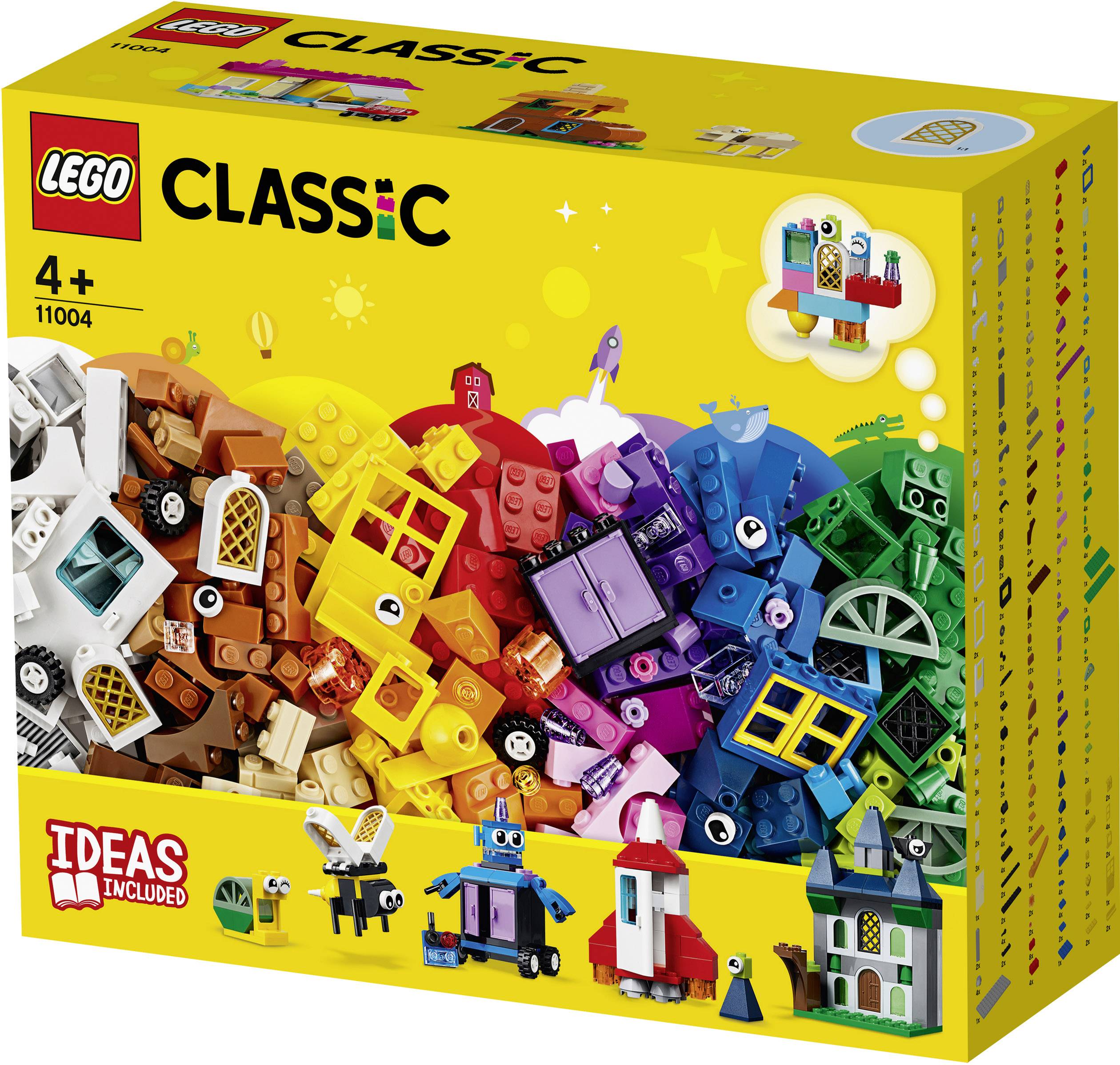 11004 LEGO® CLASSIC LEGO Bausteine - kreativ mit Fenstern