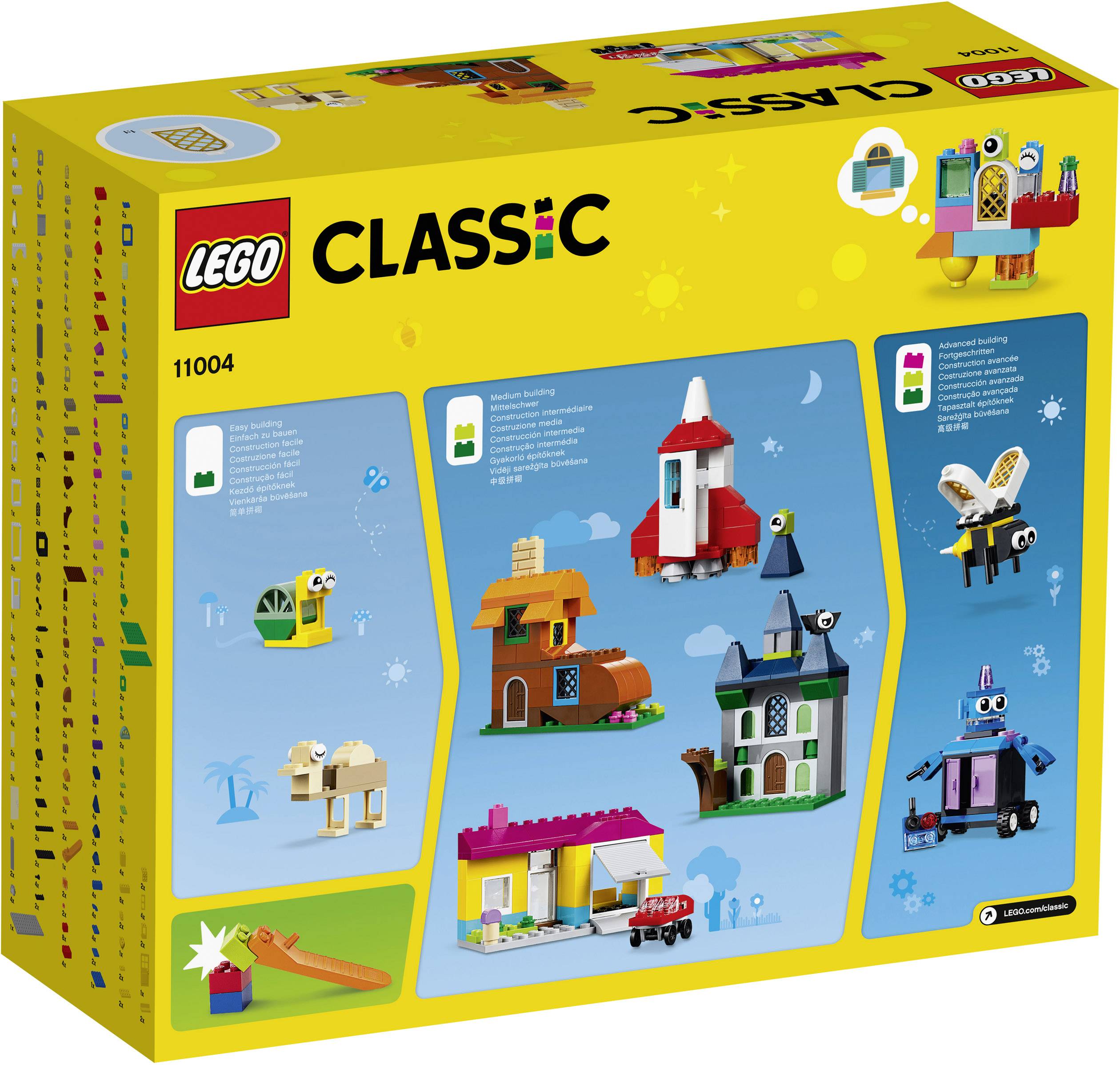 11004 LEGO® CLASSIC LEGO Bausteine - kreativ mit Fenstern