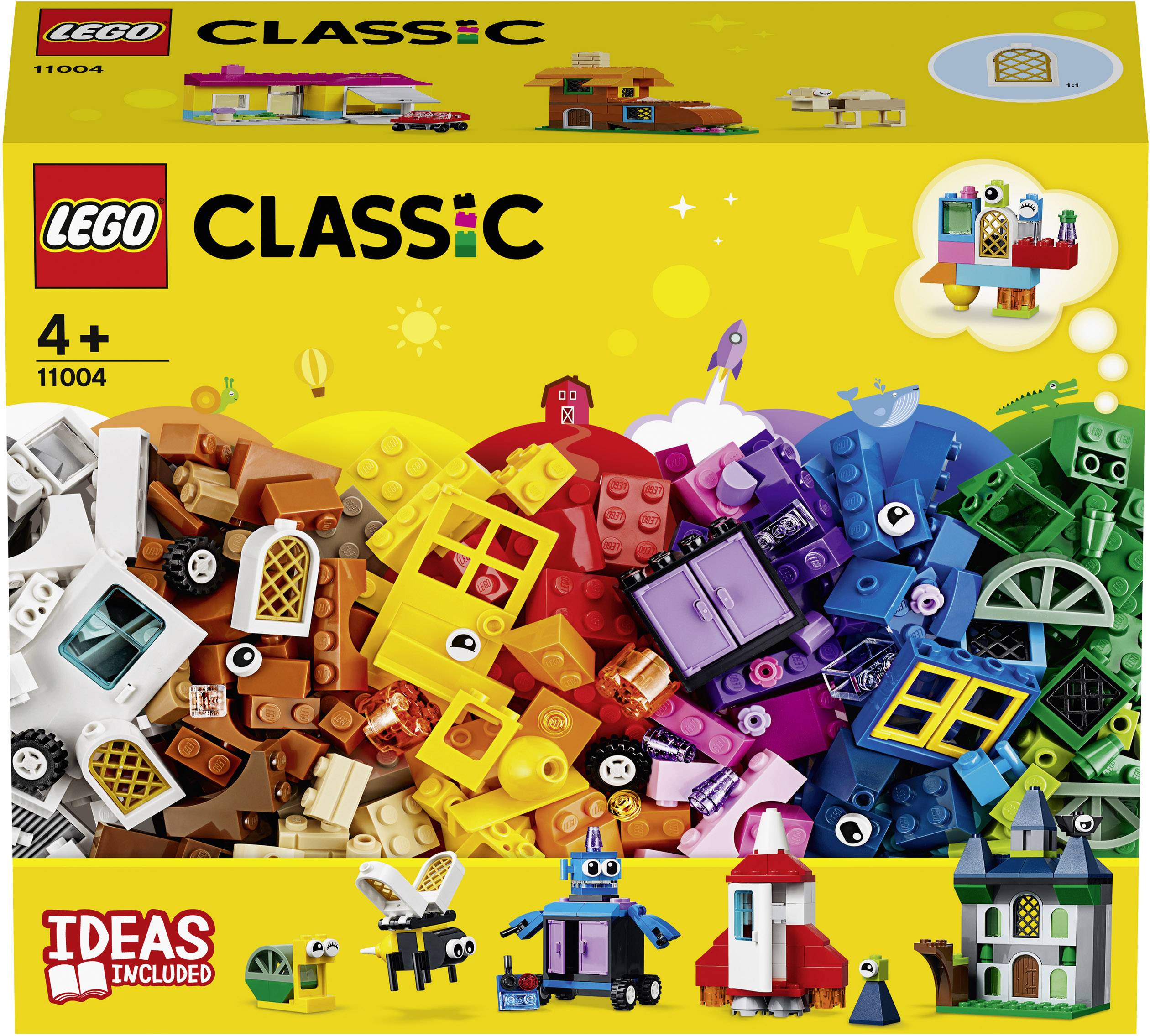 11004 LEGO® CLASSIC LEGO Bausteine - kreativ mit Fenstern