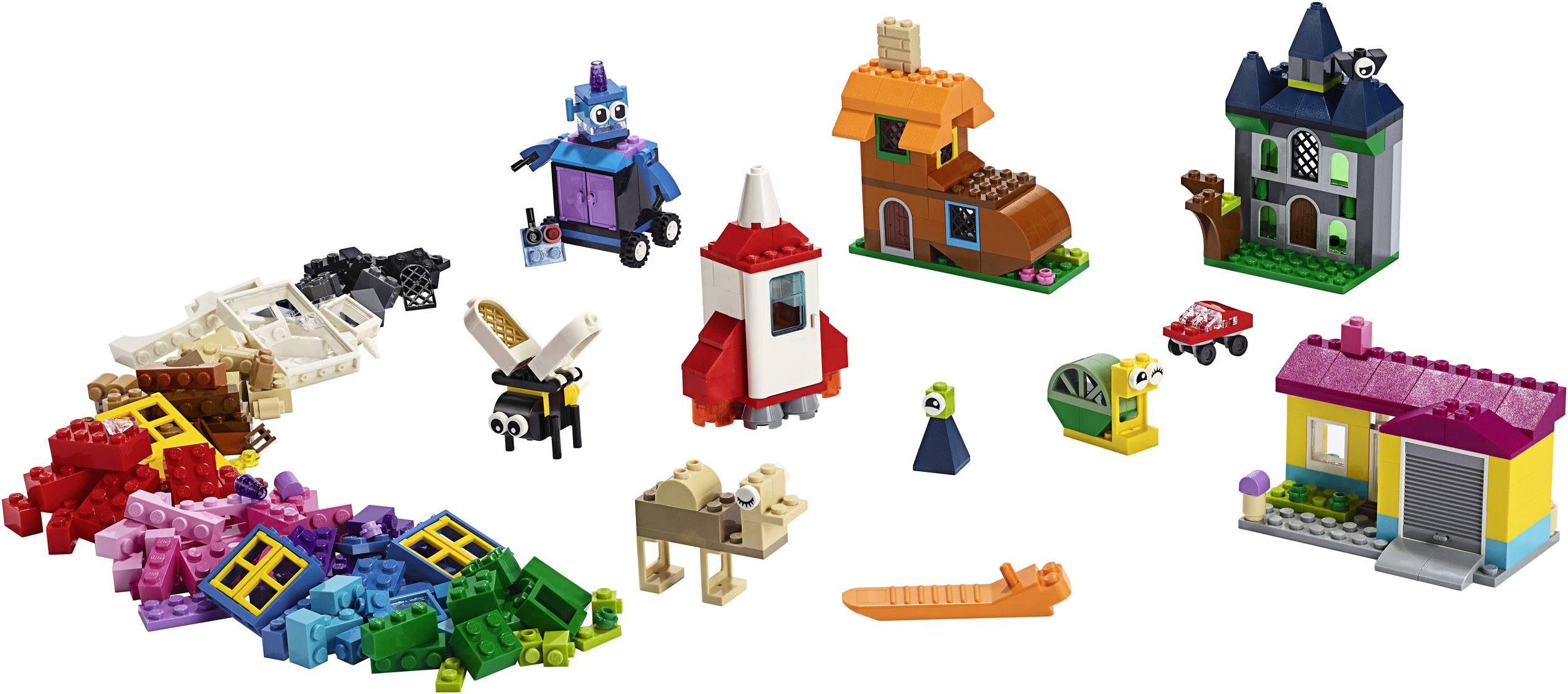 11004 LEGO® CLASSIC LEGO Bausteine - kreativ mit Fenstern
